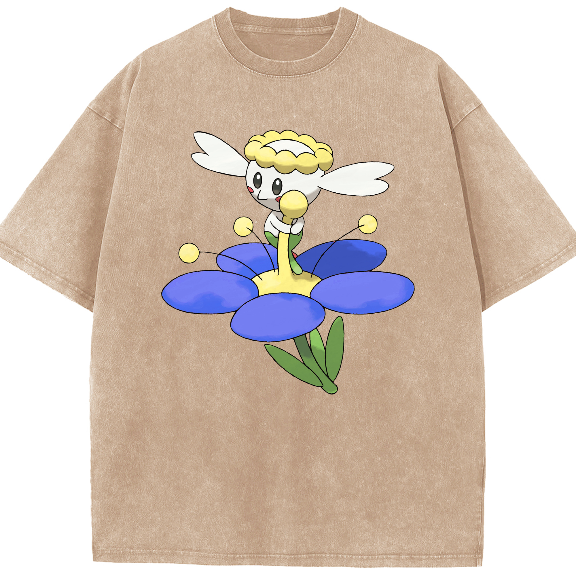 （画像用） ポケットモンスター Pokémon 綿100% ヴィンテージ風 半袖Tシャツ（フロントプリント）