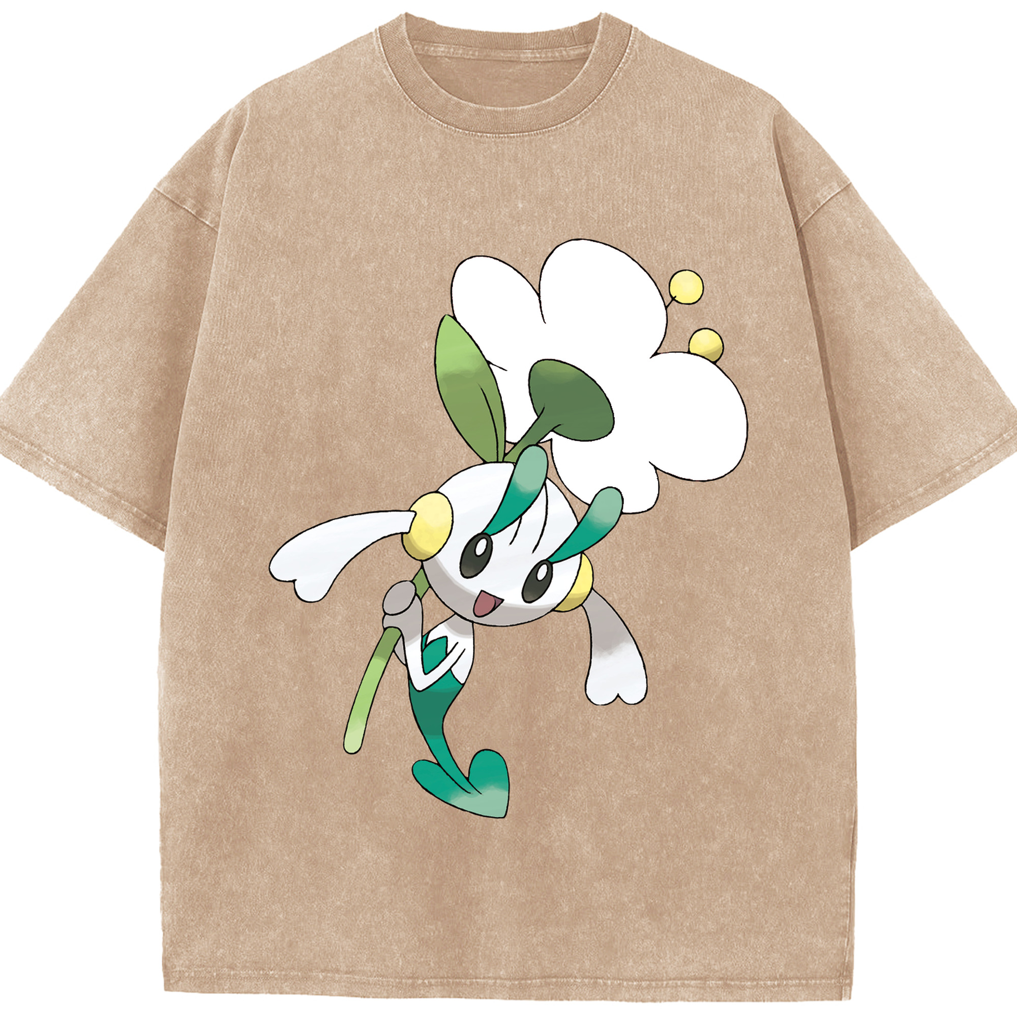 （画像用） ポケットモンスター Pokémon 綿100% ヴィンテージ風 半袖Tシャツ（フロントプリント）