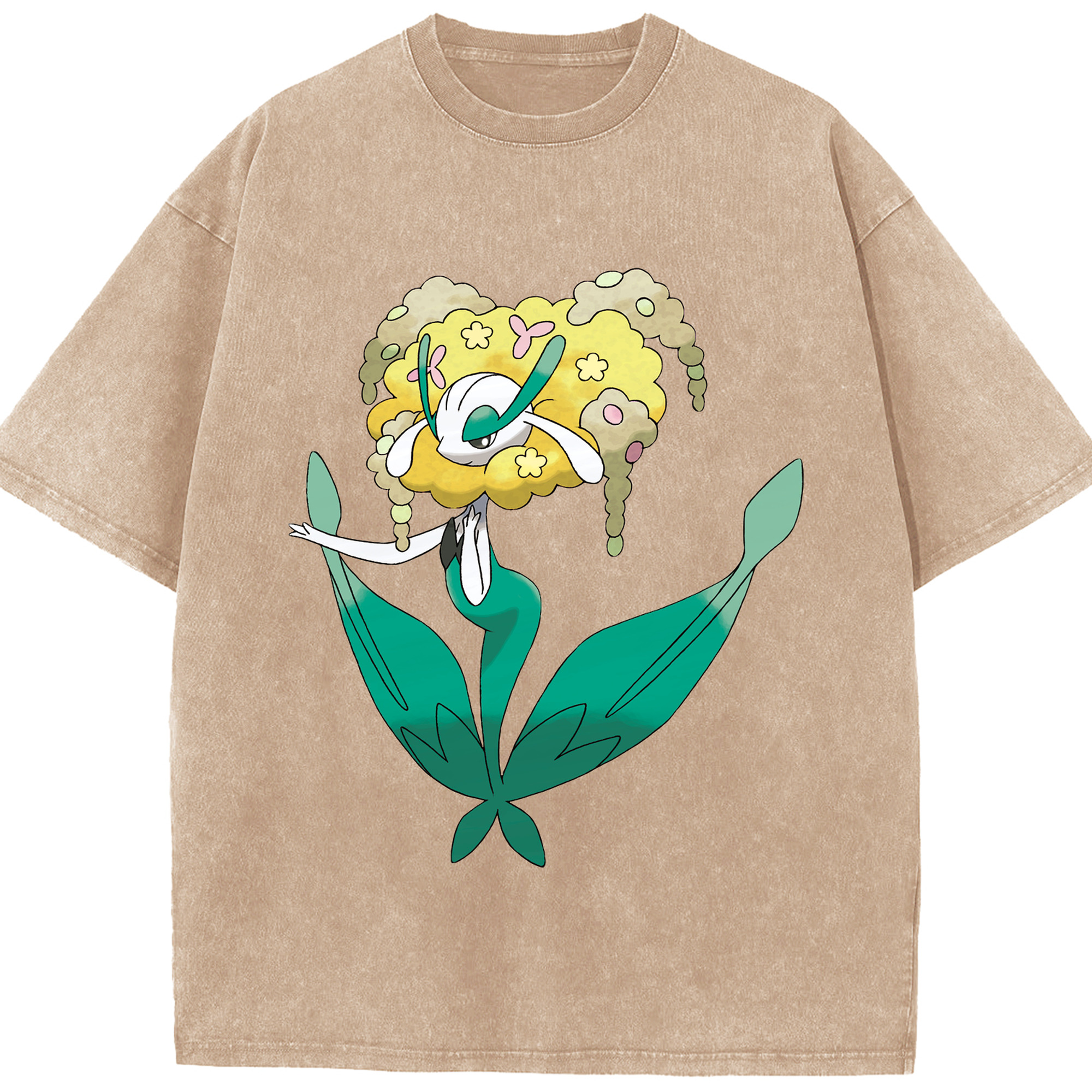 （画像用） ポケットモンスター Pokémon 綿100% ヴィンテージ風 半袖Tシャツ（フロントプリント）