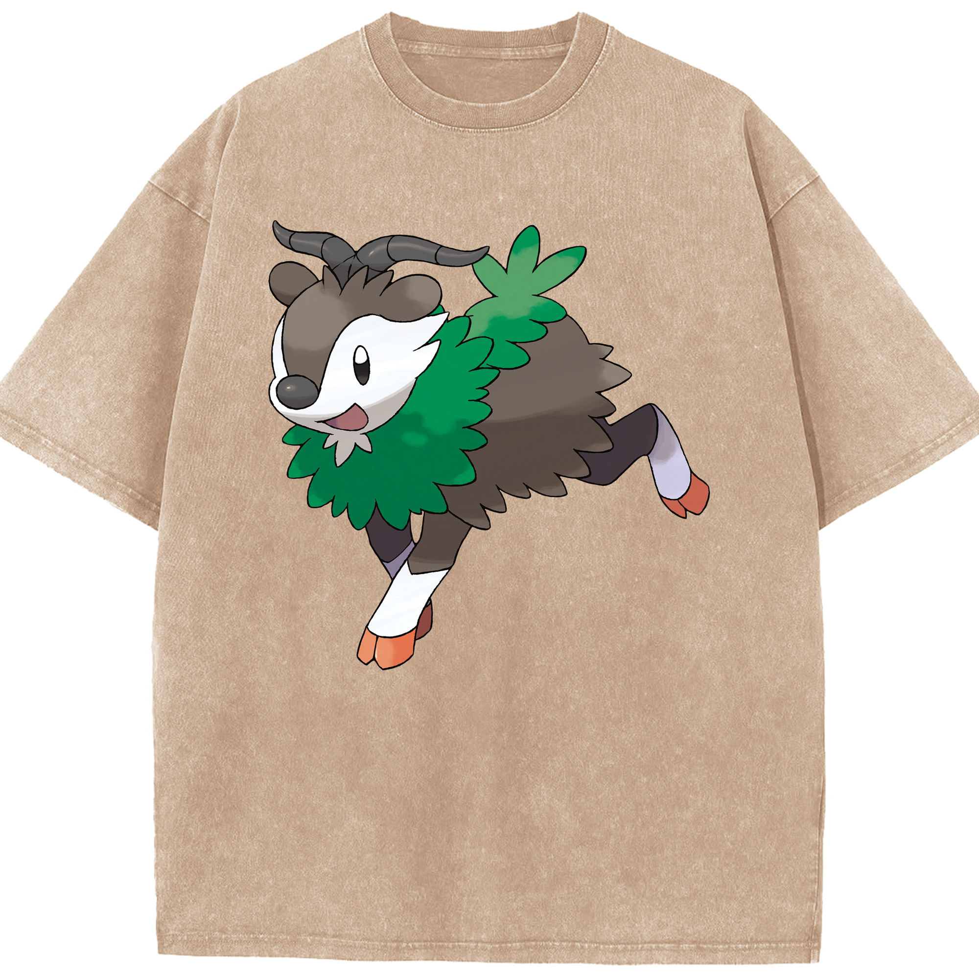 （画像用） ポケットモンスター Pokémon 綿100% ヴィンテージ風 半袖Tシャツ（フロントプリント）