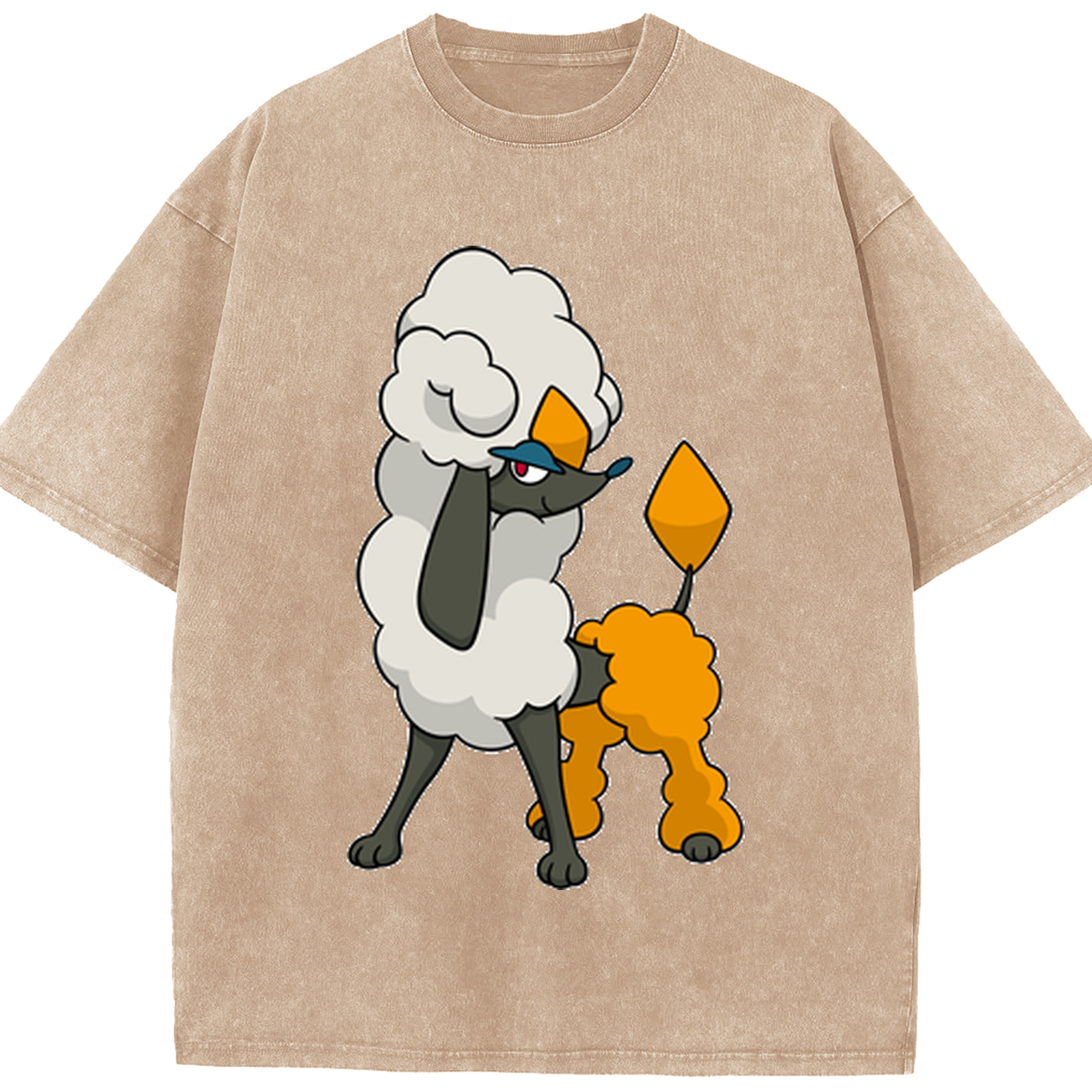 （画像用） ポケットモンスター Pokémon 綿100% ヴィンテージ風 半袖Tシャツ（フロントプリント）
