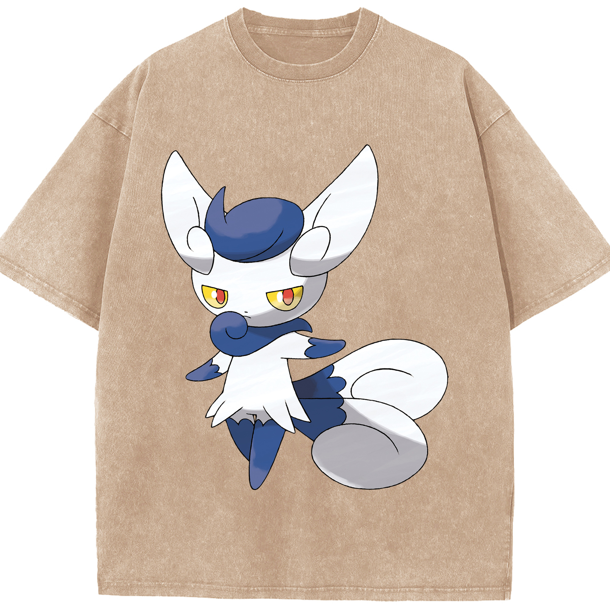 （画像用） ポケットモンスター Pokémon 綿100% ヴィンテージ風 半袖Tシャツ（フロントプリント）