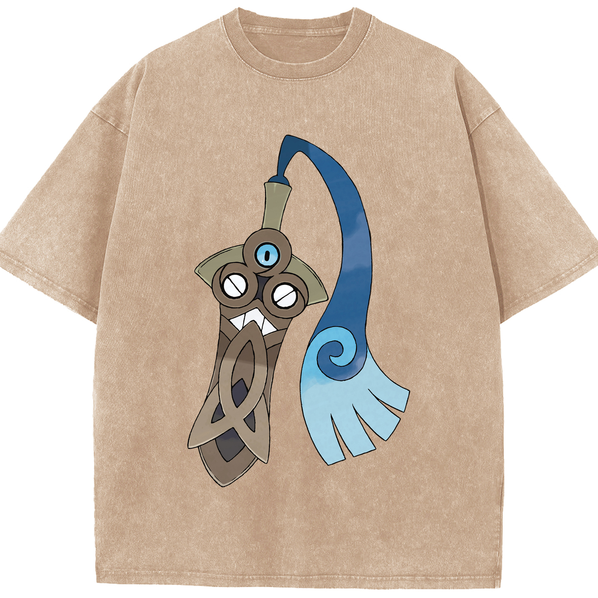 （画像用） ポケットモンスター Pokémon 綿100% ヴィンテージ風 半袖Tシャツ（フロントプリント）
