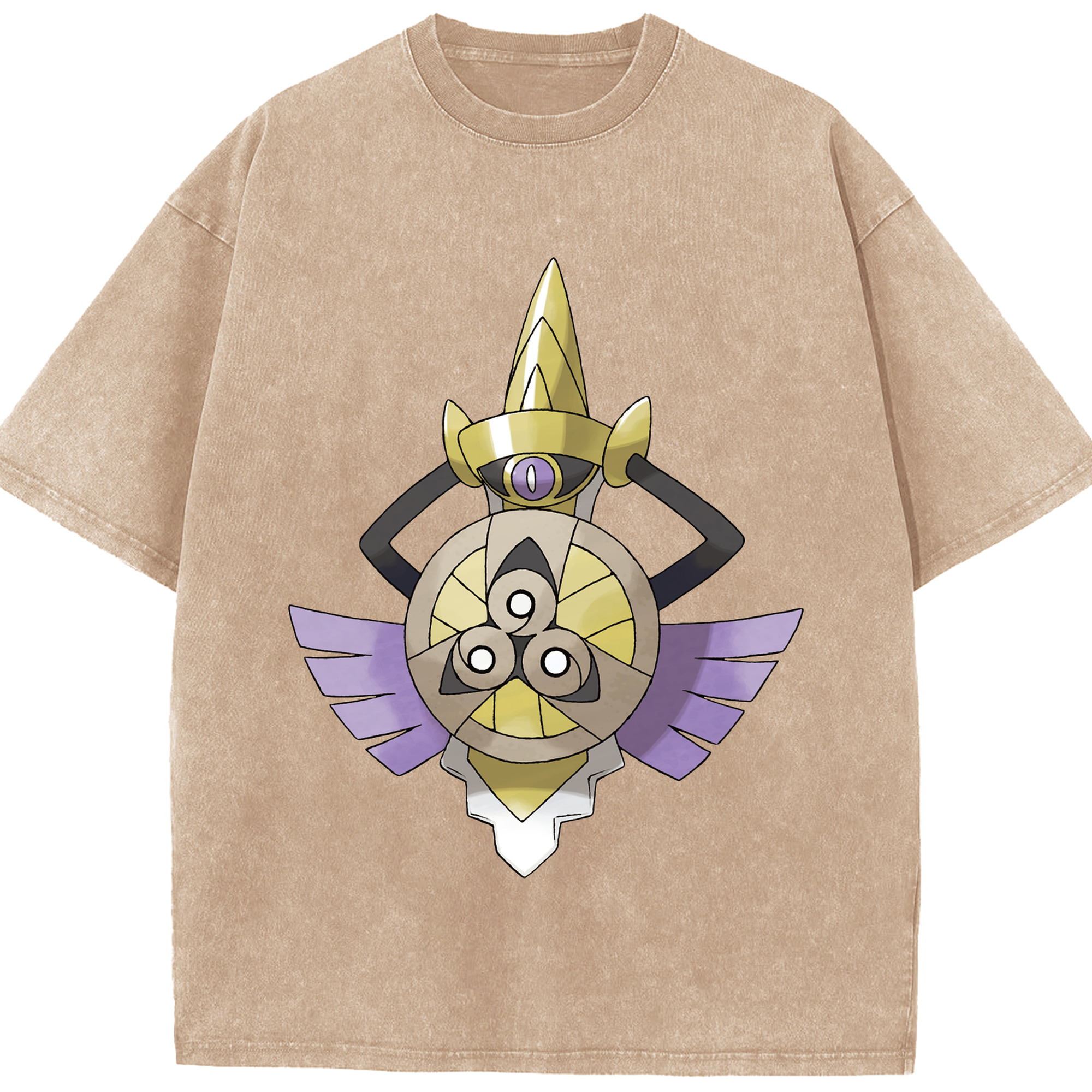 （画像用） ポケットモンスター Pokémon 綿100% ヴィンテージ風 半袖Tシャツ（フロントプリント）