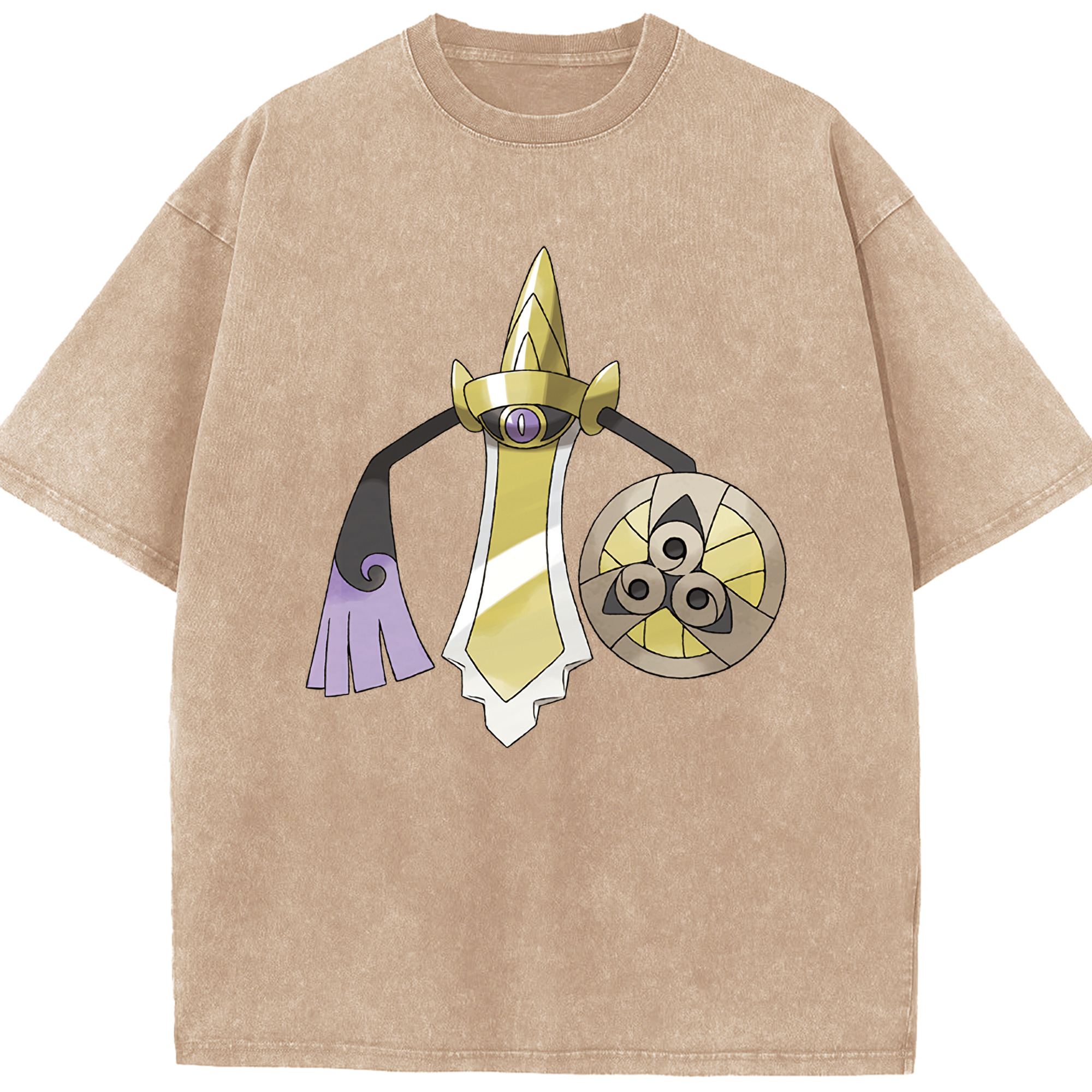（画像用） ポケットモンスター Pokémon 綿100% ヴィンテージ風 半袖Tシャツ（フロントプリント）