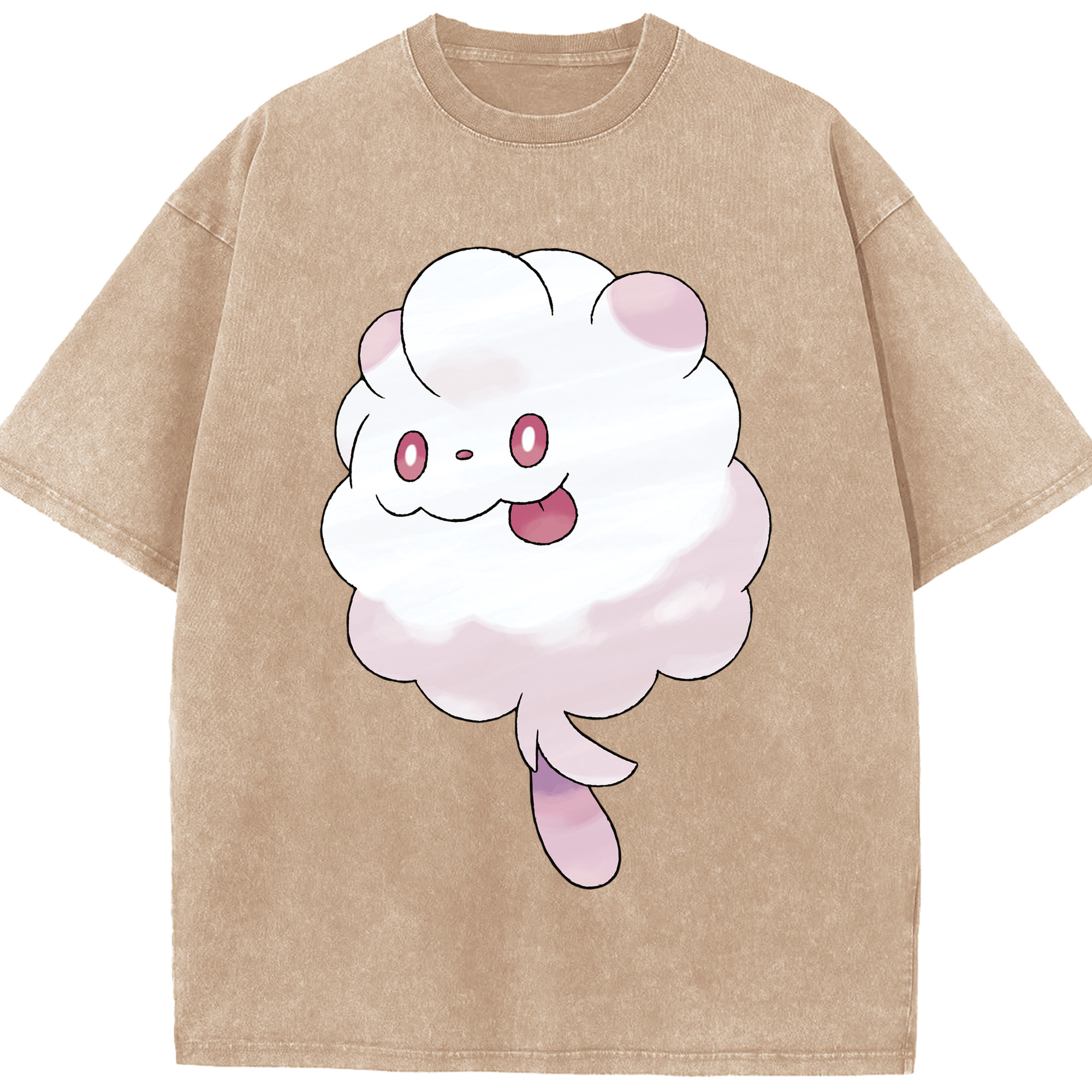 （画像用） ポケットモンスター Pokémon 綿100% ヴィンテージ風 半袖Tシャツ（フロントプリント）