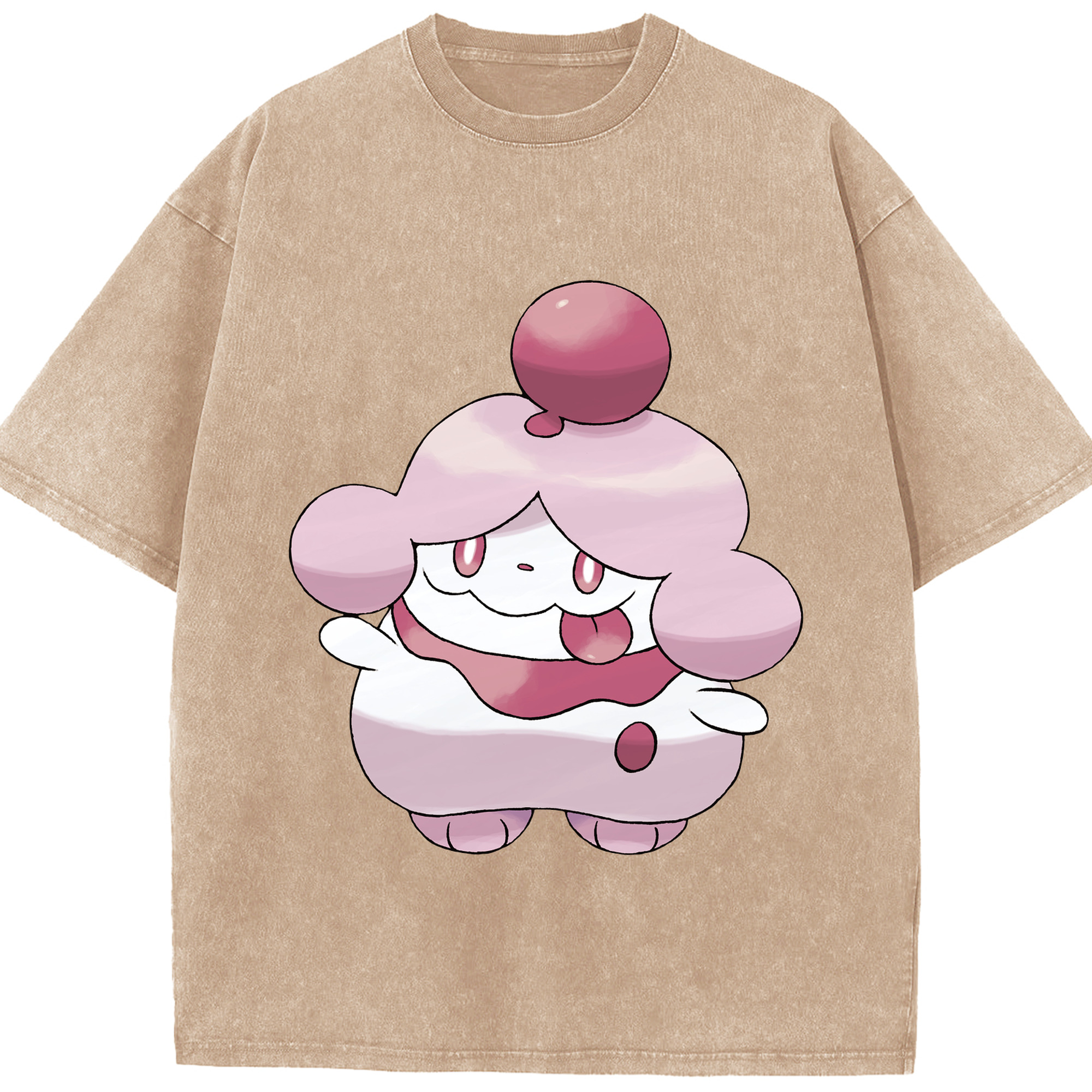 （画像用） ポケットモンスター Pokémon 綿100% ヴィンテージ風 半袖Tシャツ（フロントプリント）
