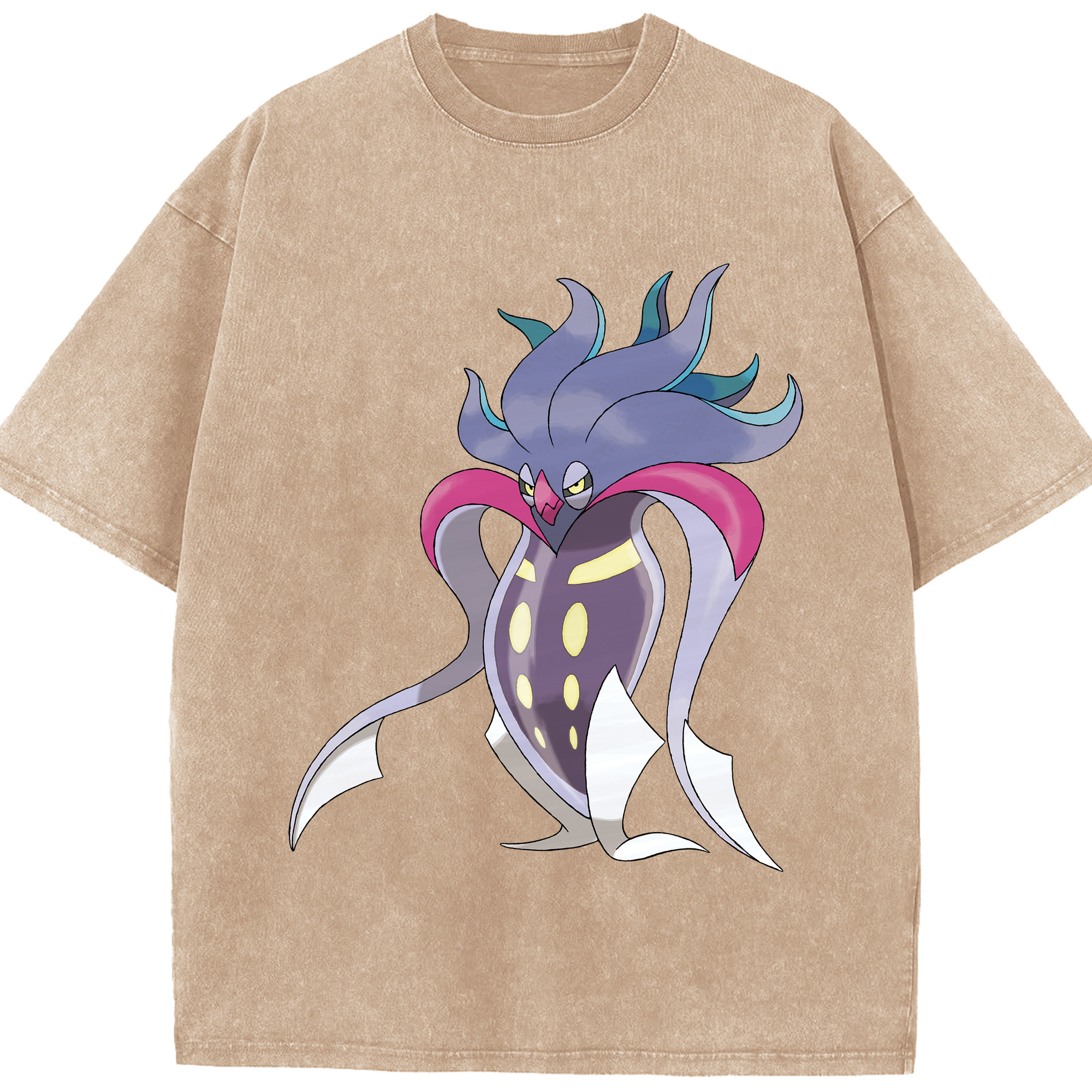 （画像用） ポケットモンスター Pokémon 綿100% ヴィンテージ風 半袖Tシャツ（フロントプリント）