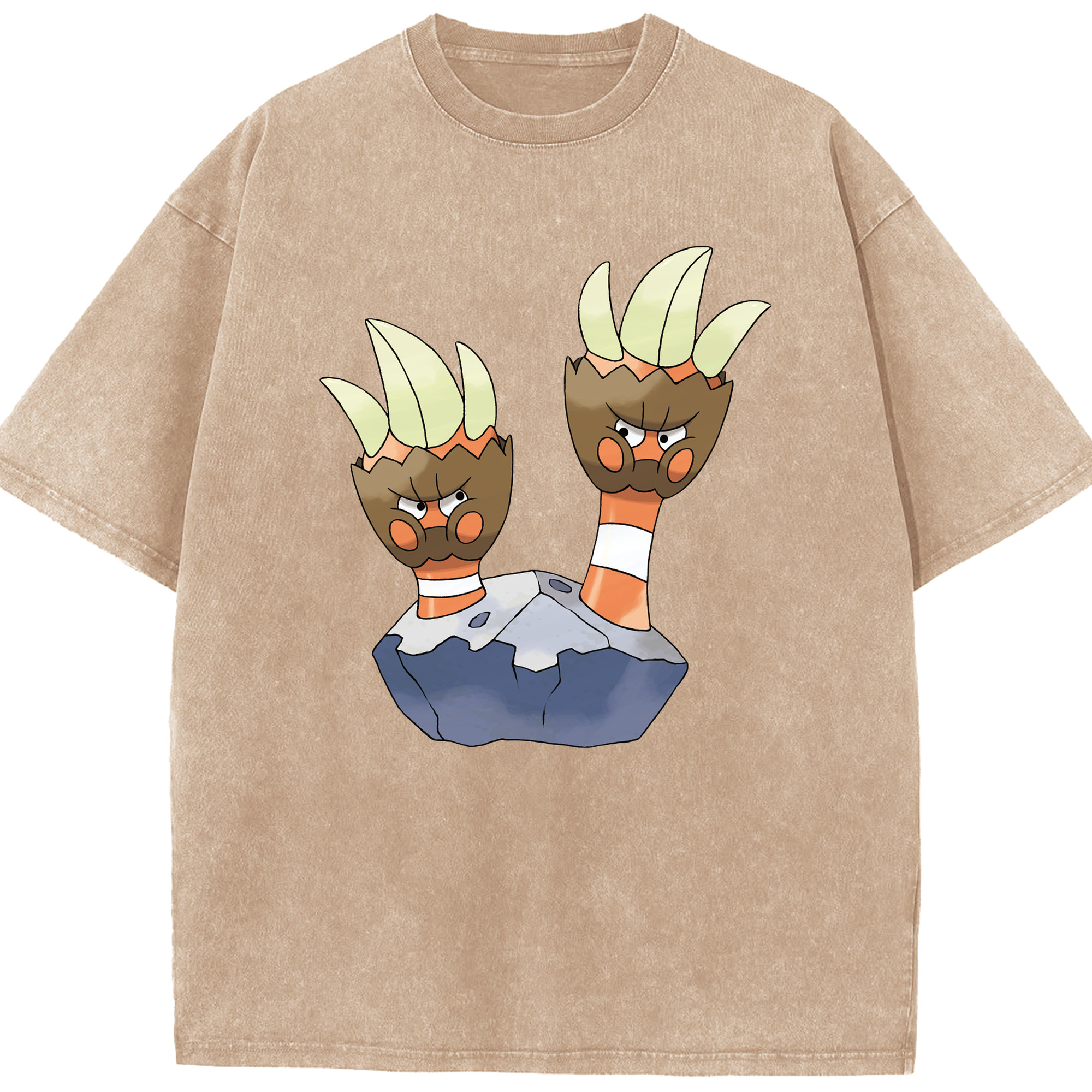（画像用） ポケットモンスター Pokémon 綿100% ヴィンテージ風 半袖Tシャツ（フロントプリント）