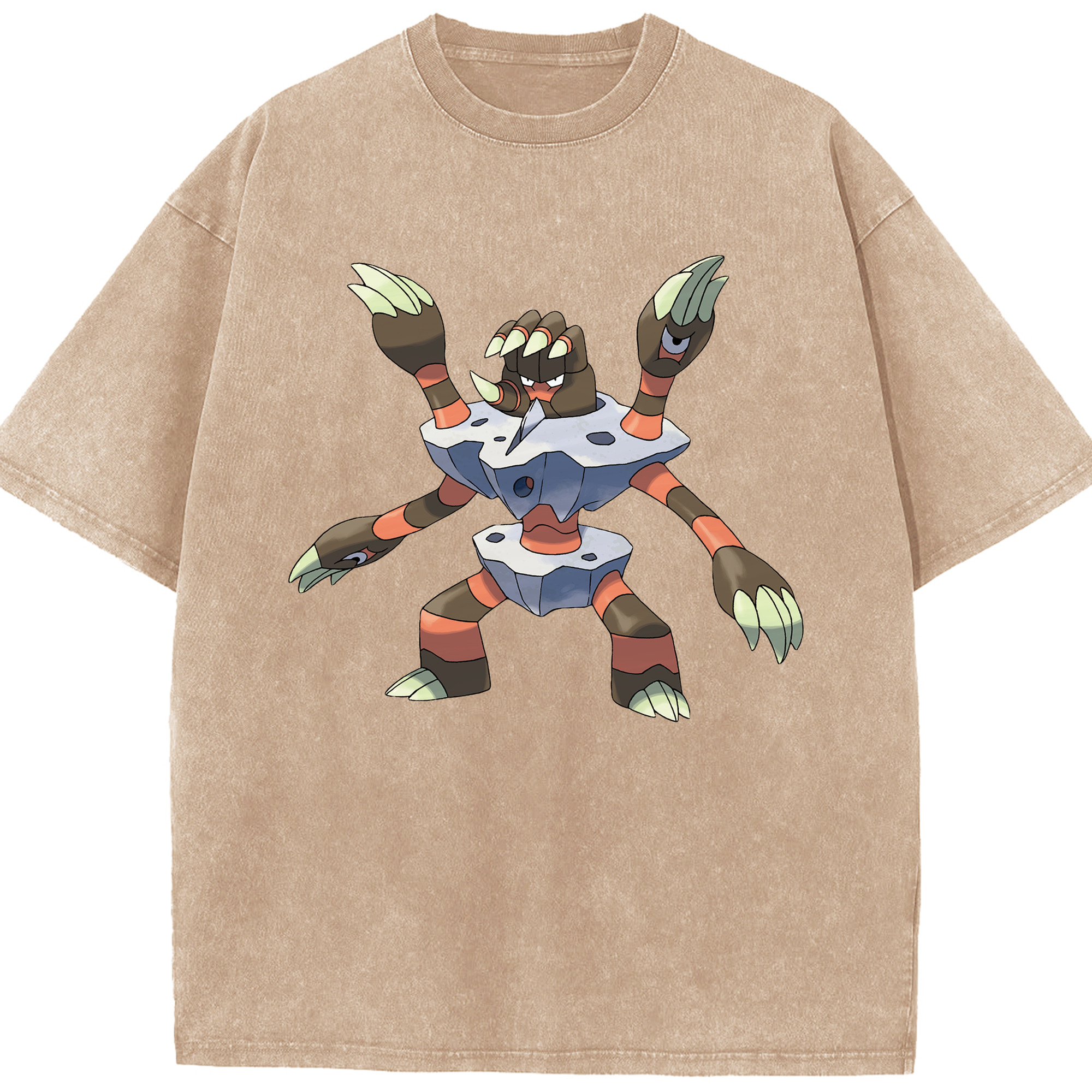 （画像用） ポケットモンスター Pokémon 綿100% ヴィンテージ風 半袖Tシャツ（フロントプリント）