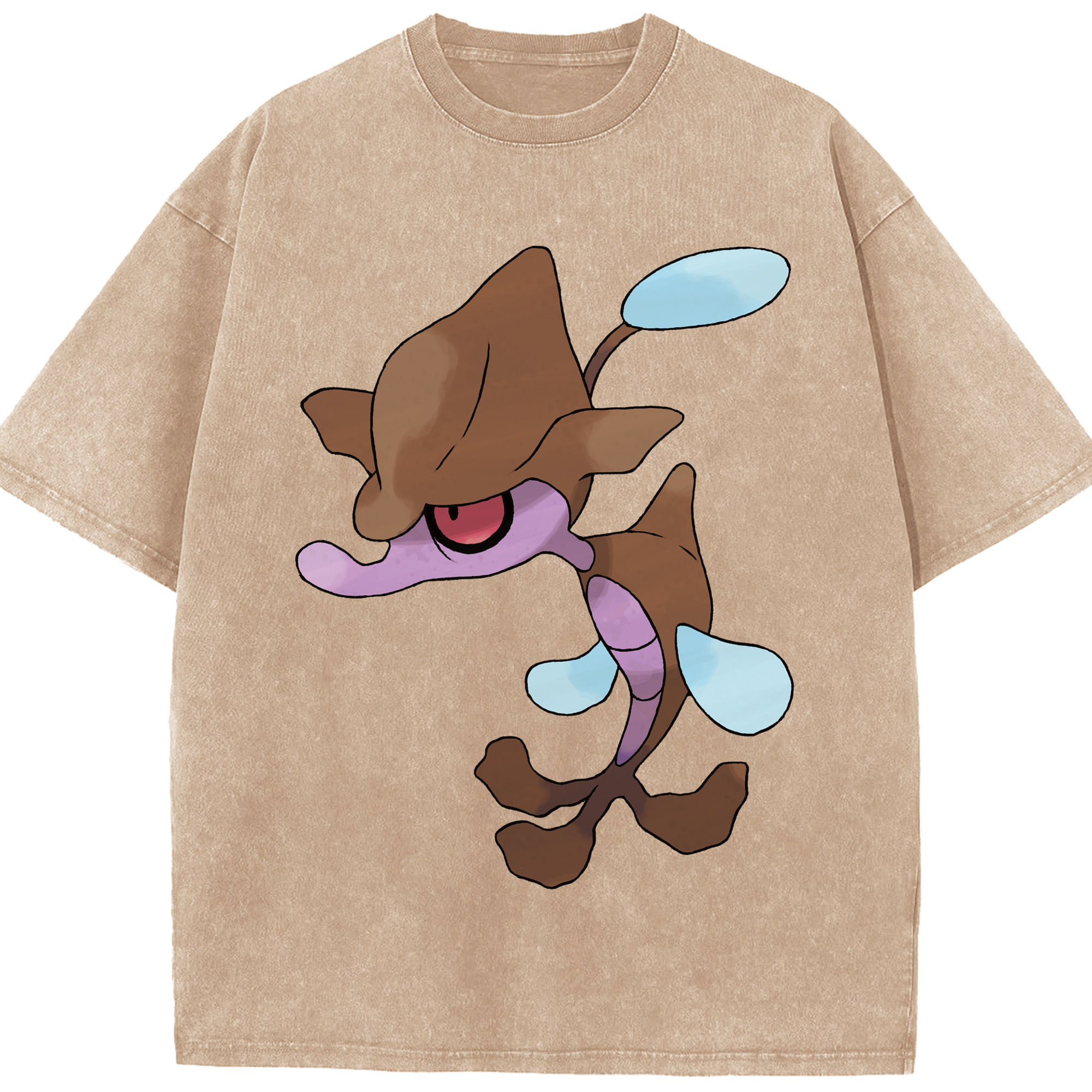 （画像用） ポケットモンスター Pokémon 綿100% ヴィンテージ風 半袖Tシャツ（フロントプリント）