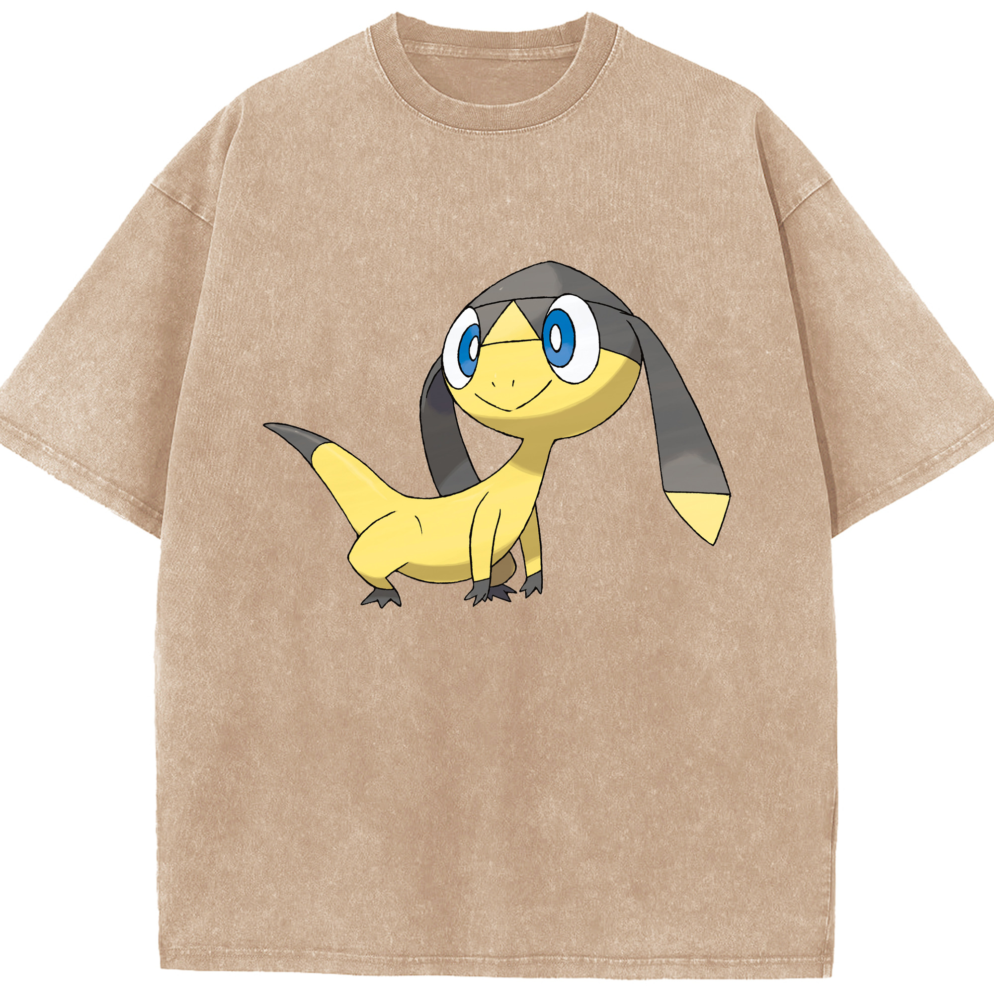 （画像用） ポケットモンスター Pokémon 綿100% ヴィンテージ風 半袖Tシャツ（フロントプリント）