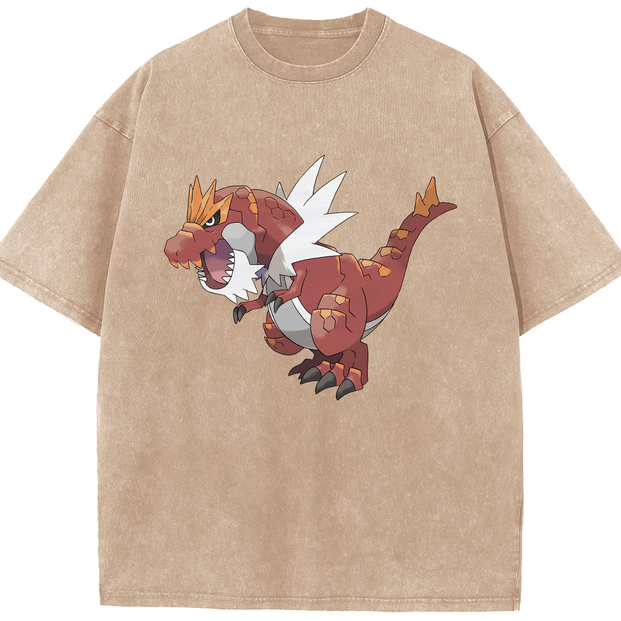 （画像用） ポケットモンスター Pokémon 綿100% ヴィンテージ風 半袖Tシャツ（フロントプリント）
