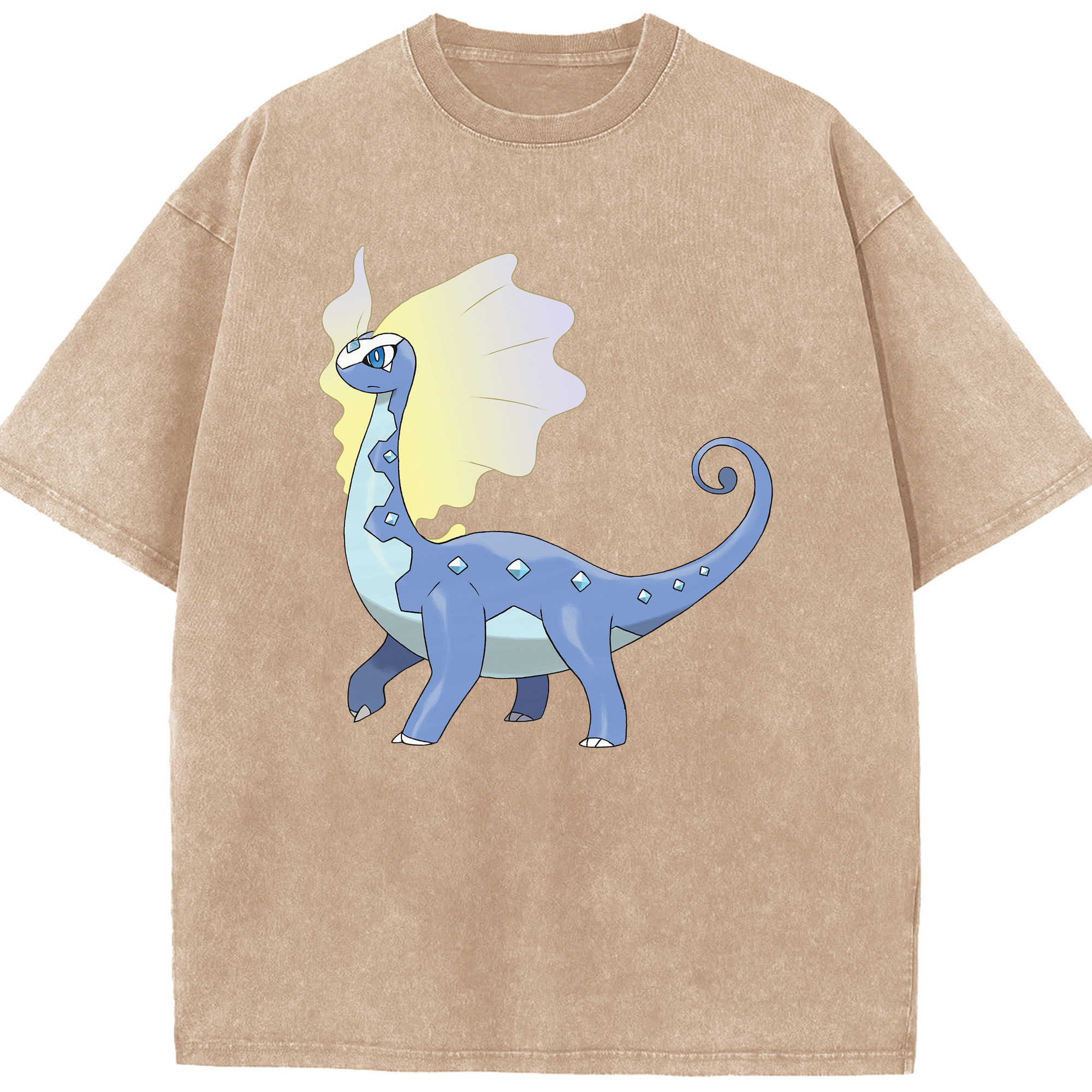 （画像用） ポケットモンスター Pokémon 綿100% ヴィンテージ風 半袖Tシャツ（フロントプリント）