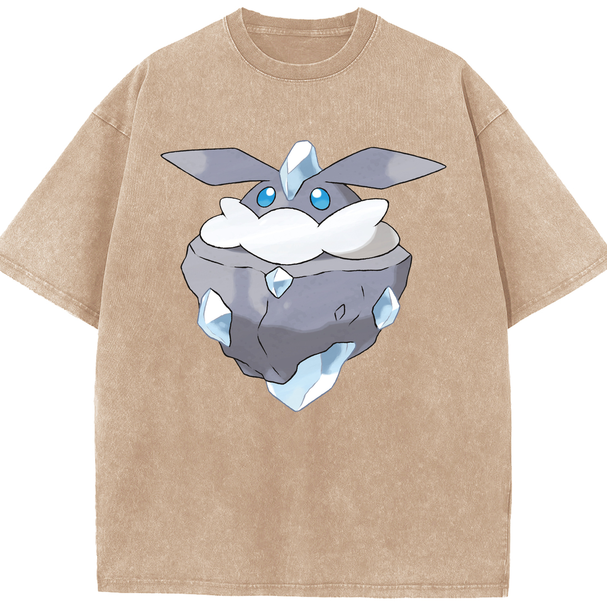 （画像用） ポケットモンスター Pokémon 綿100% ヴィンテージ風 半袖Tシャツ（フロントプリント）