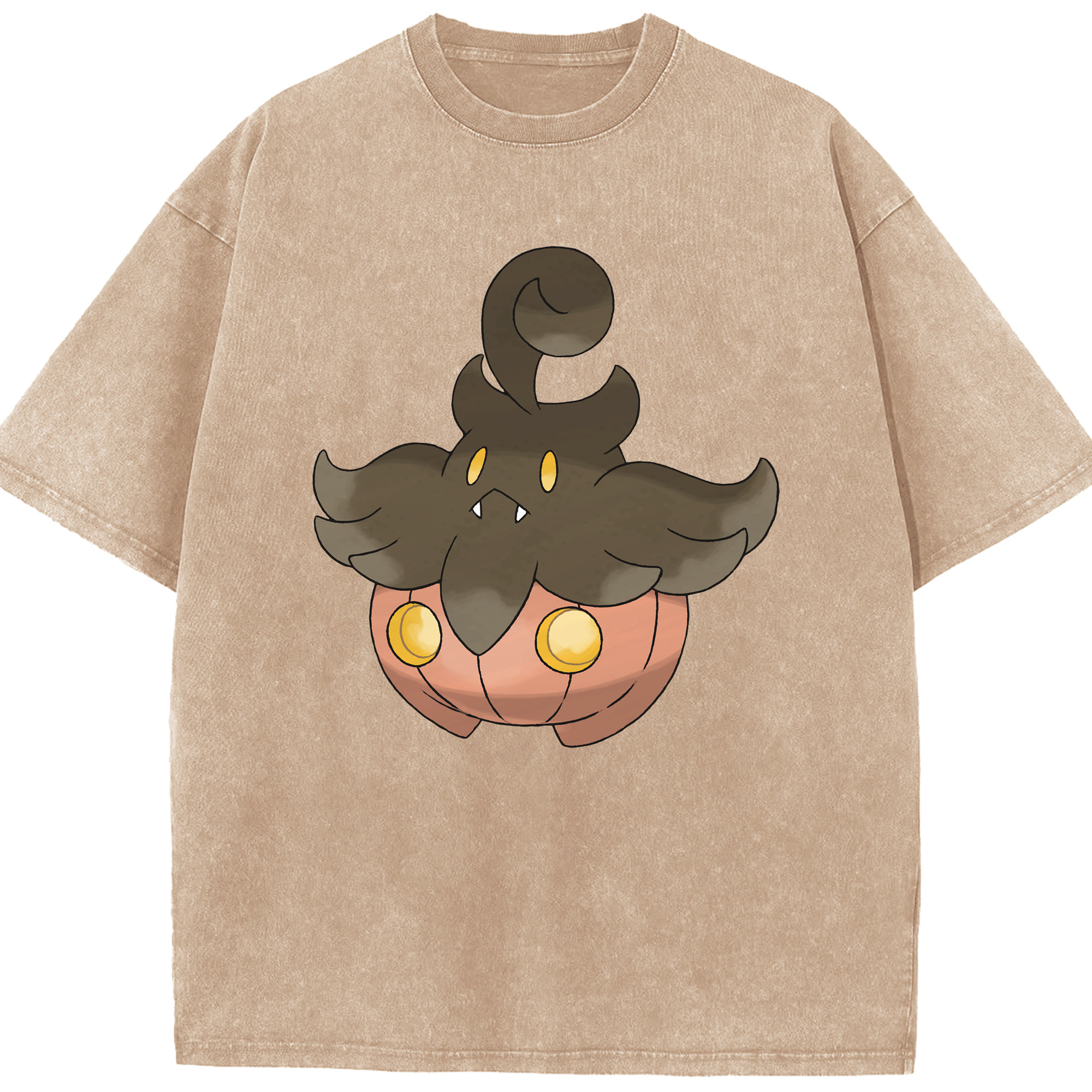 （画像用） ポケットモンスター Pokémon 綿100% ヴィンテージ風 半袖Tシャツ（フロントプリント）