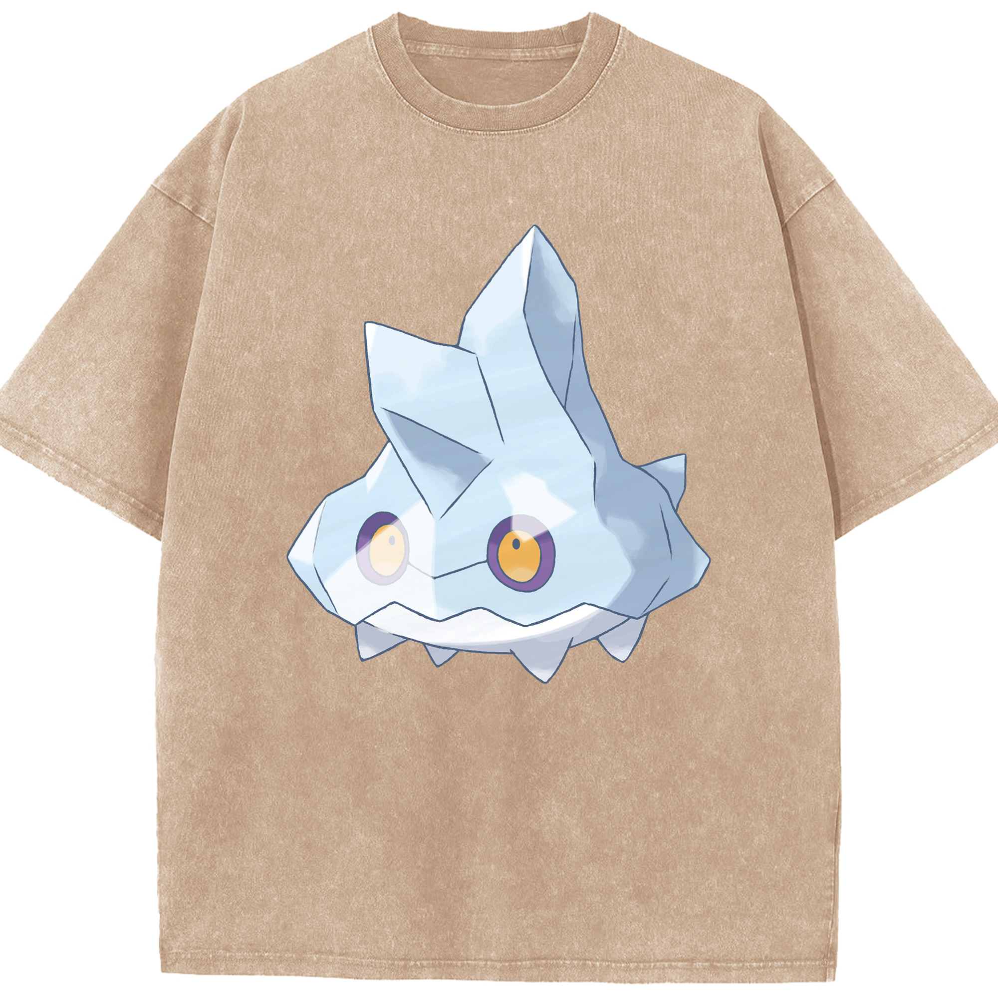 （画像用） ポケットモンスター Pokémon 綿100% ヴィンテージ風 半袖Tシャツ（フロントプリント）