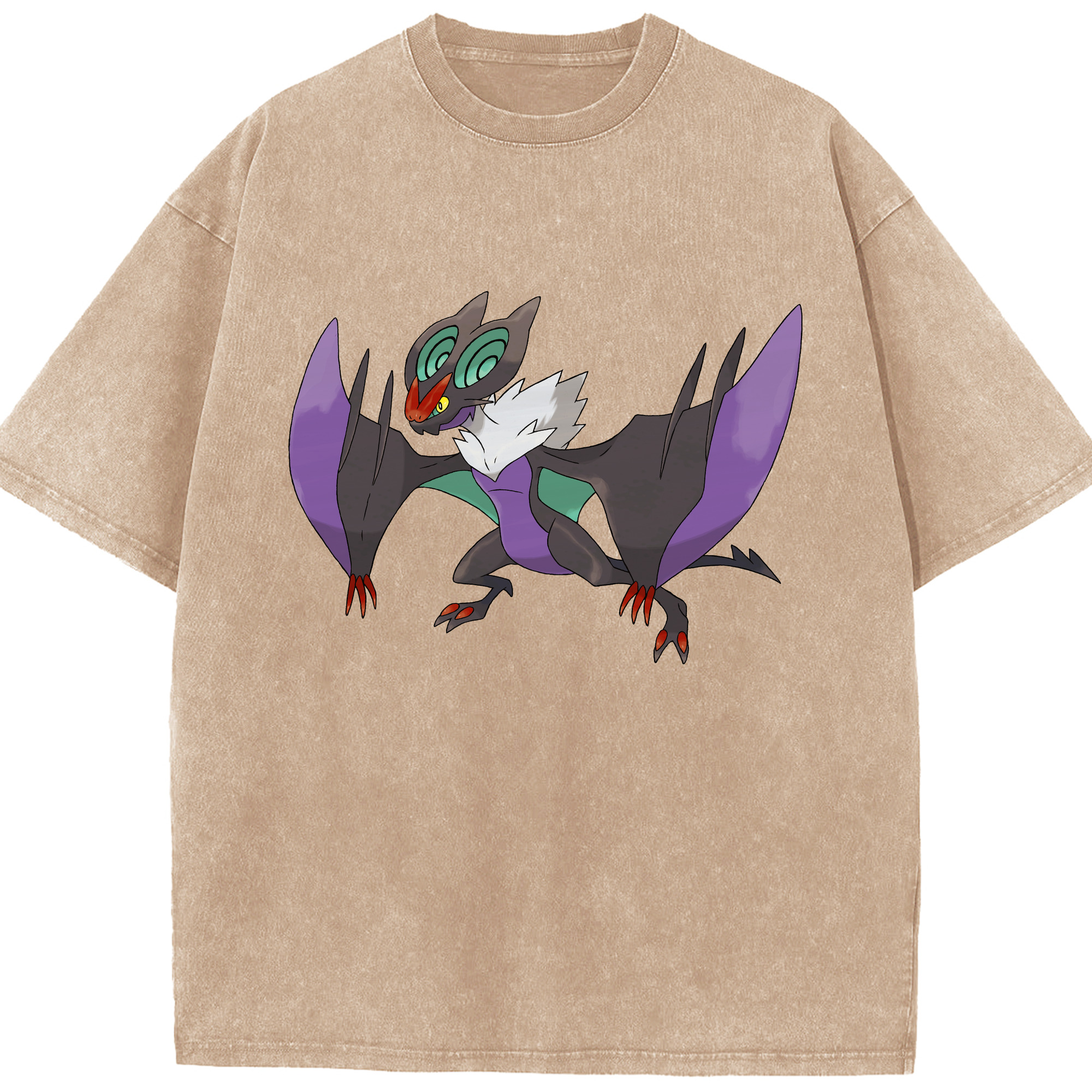 （画像用） ポケットモンスター Pokémon 綿100% ヴィンテージ風 半袖Tシャツ（フロントプリント）