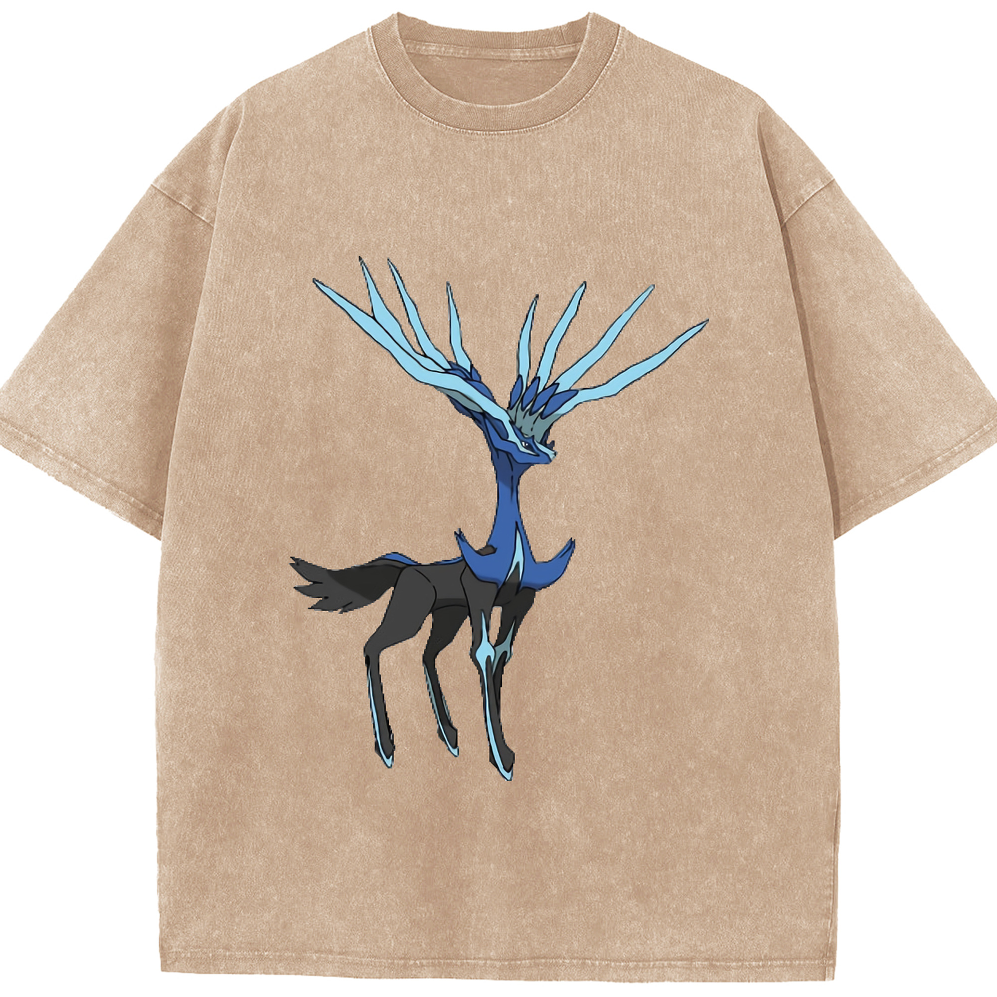 （画像用） ポケットモンスター Pokémon 綿100% ヴィンテージ風 半袖Tシャツ（フロントプリント）