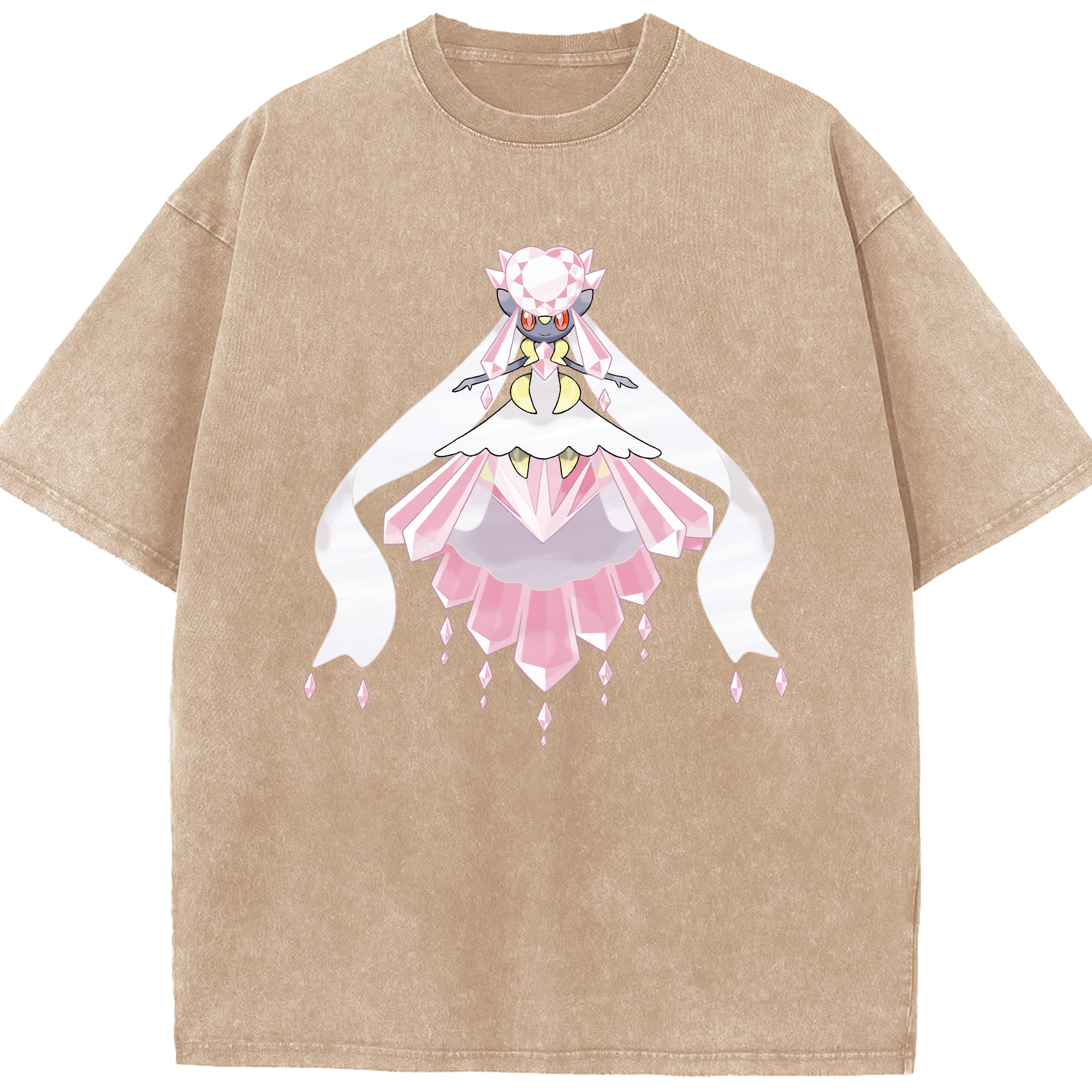 ポケットモンスター Pokémon 綿100% ヴィンテージ風 半袖Tシャツ（フロントプリント）