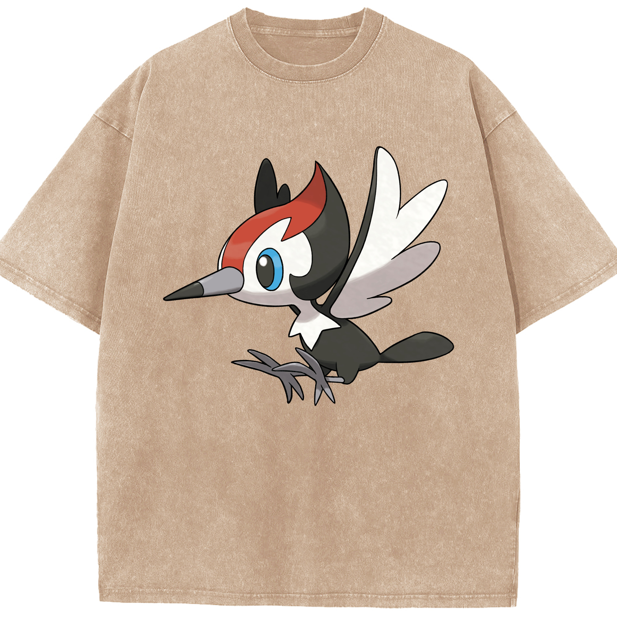 （画像用） ポケットモンスター Pokémon 綿100% ヴィンテージ風 半袖Tシャツ（フロントプリント）