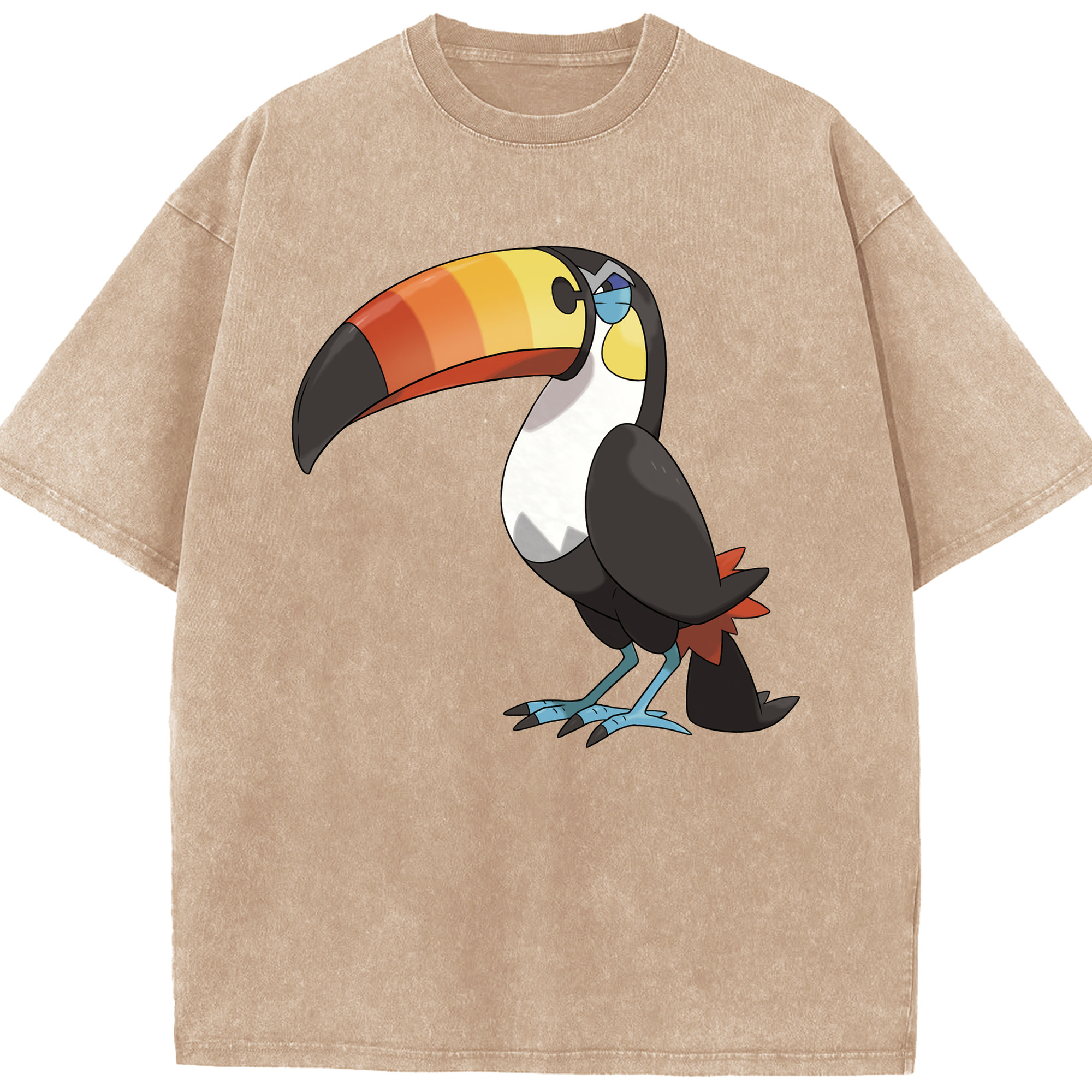 （画像用） ポケットモンスター Pokémon 綿100% ヴィンテージ風 半袖Tシャツ（フロントプリント）