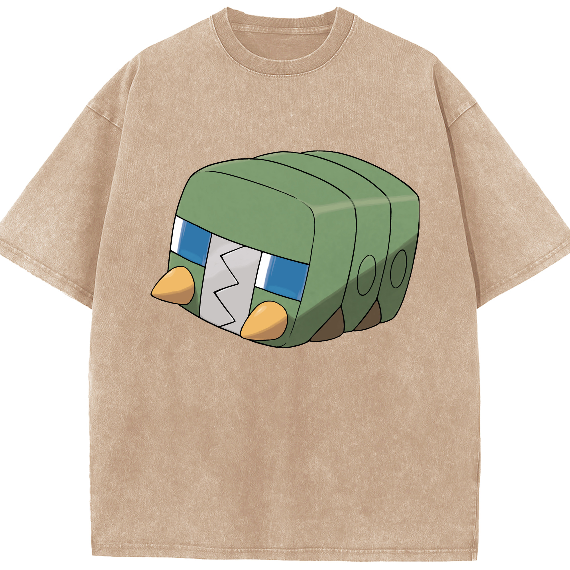 （画像用） ポケットモンスター Pokémon 綿100% ヴィンテージ風 半袖Tシャツ（フロントプリント）