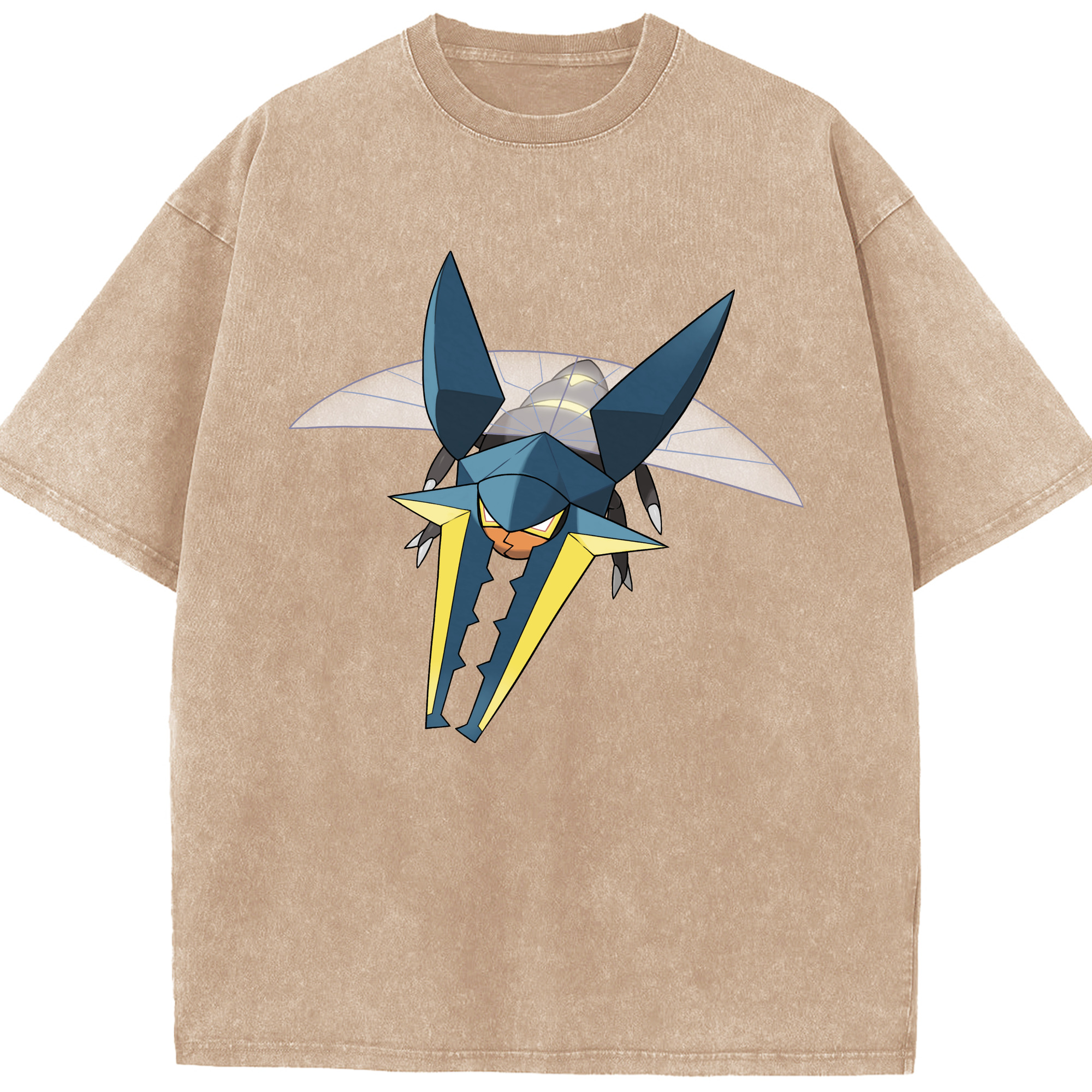 （画像用） ポケットモンスター Pokémon 綿100% ヴィンテージ風 半袖Tシャツ（フロントプリント）