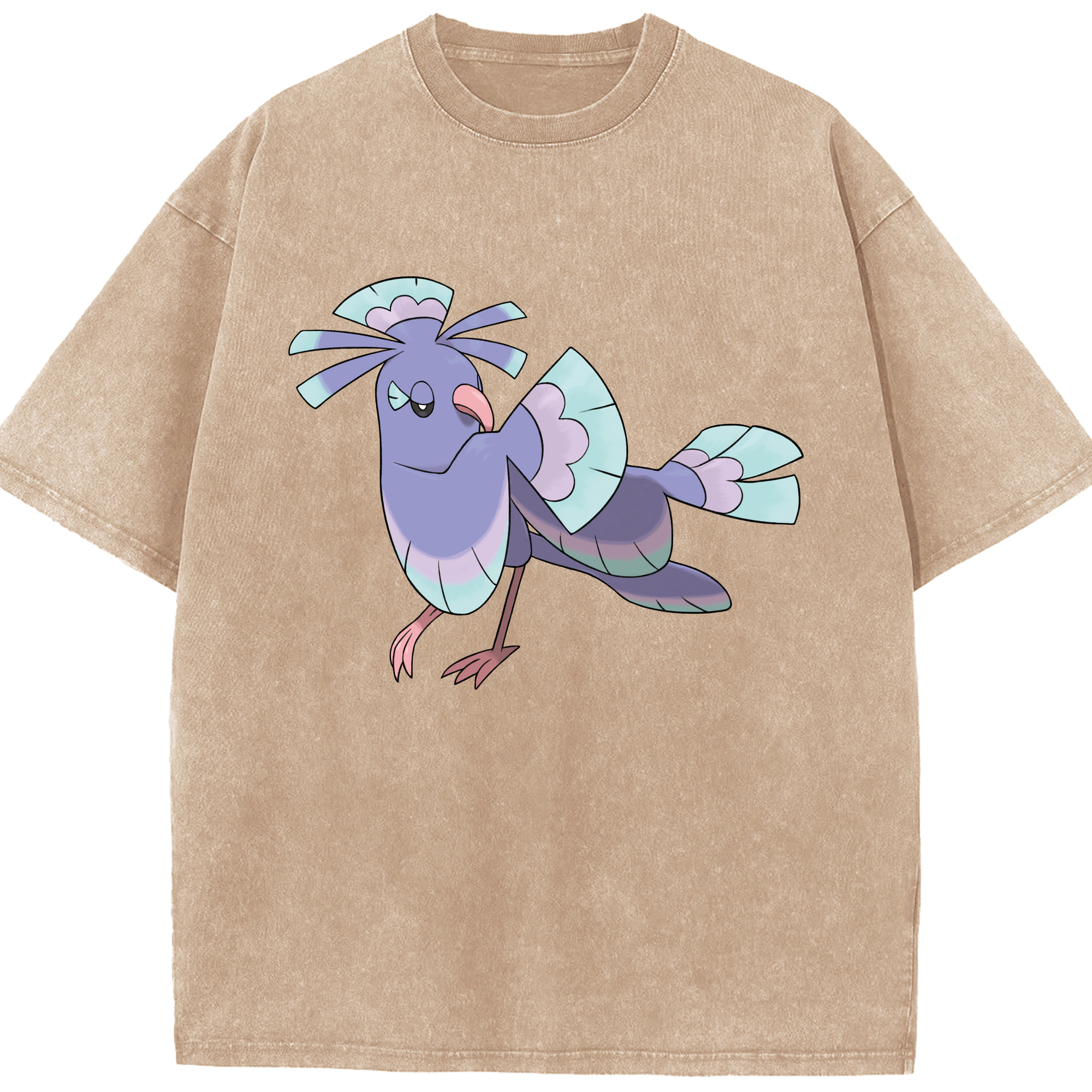 （画像用） ポケットモンスター Pokémon 綿100% ヴィンテージ風 半袖Tシャツ（フロントプリント）