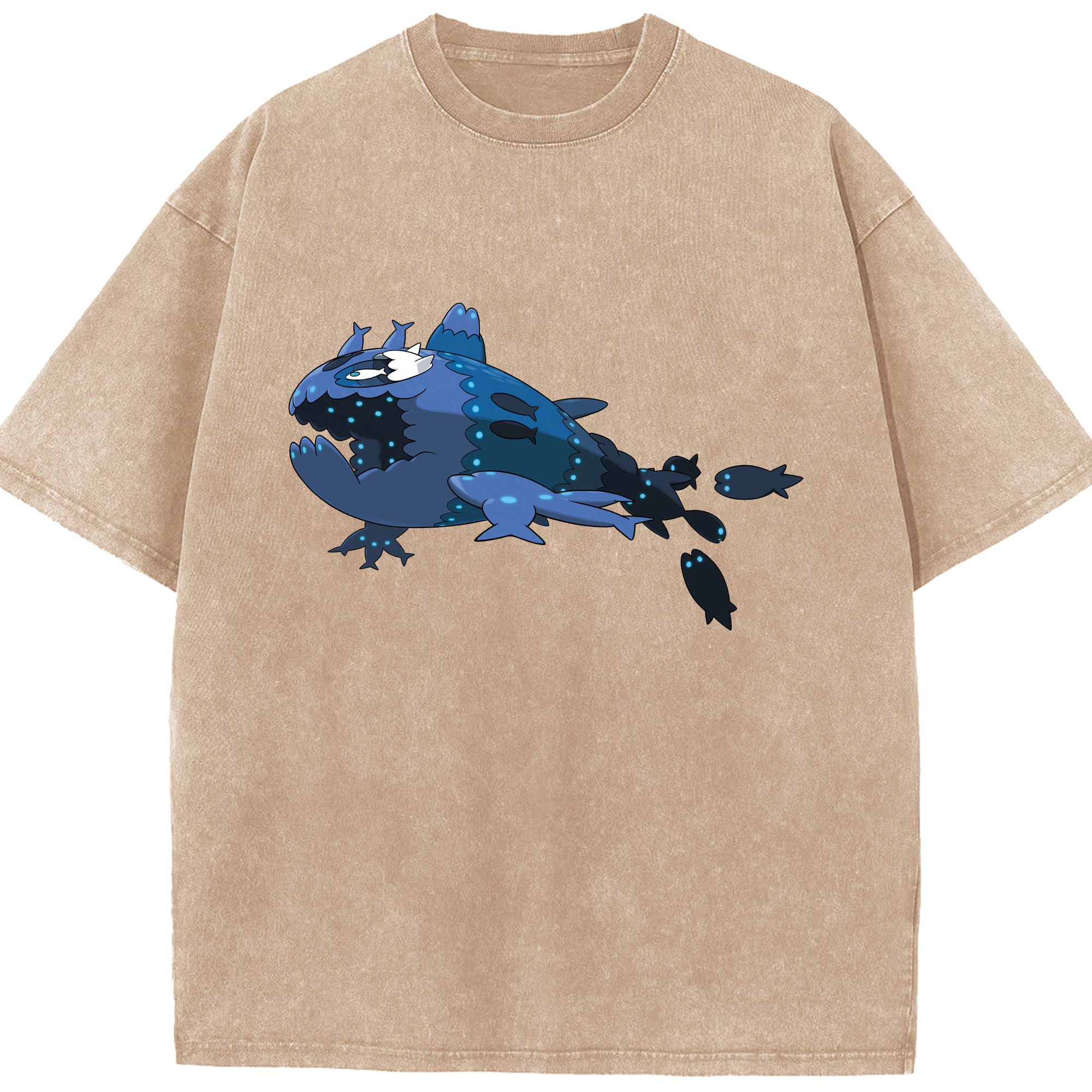 （画像用） ポケットモンスター Pokémon 綿100% ヴィンテージ風 半袖Tシャツ（フロントプリント）