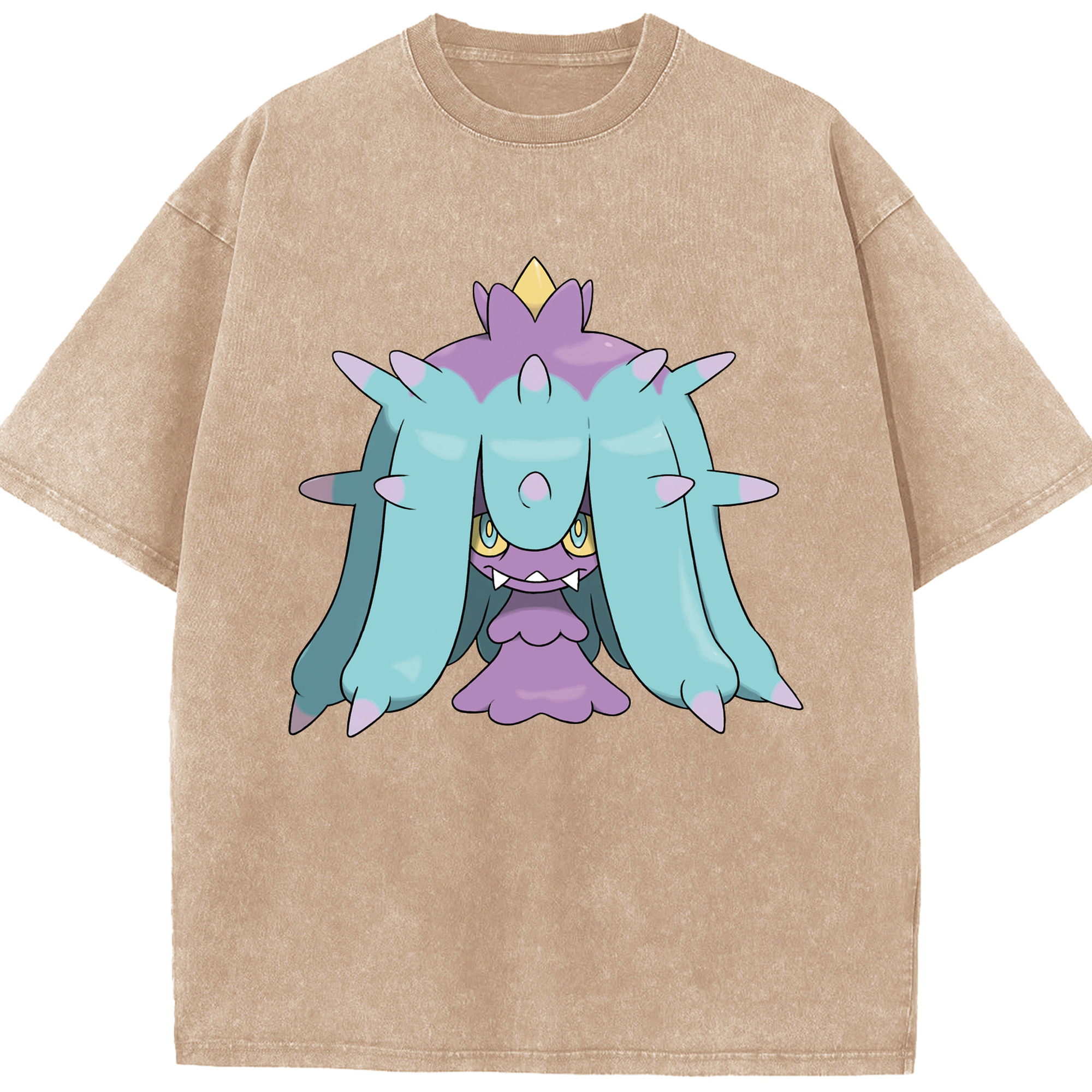 （画像用） ポケットモンスター Pokémon 綿100% ヴィンテージ風 半袖Tシャツ（フロントプリント）