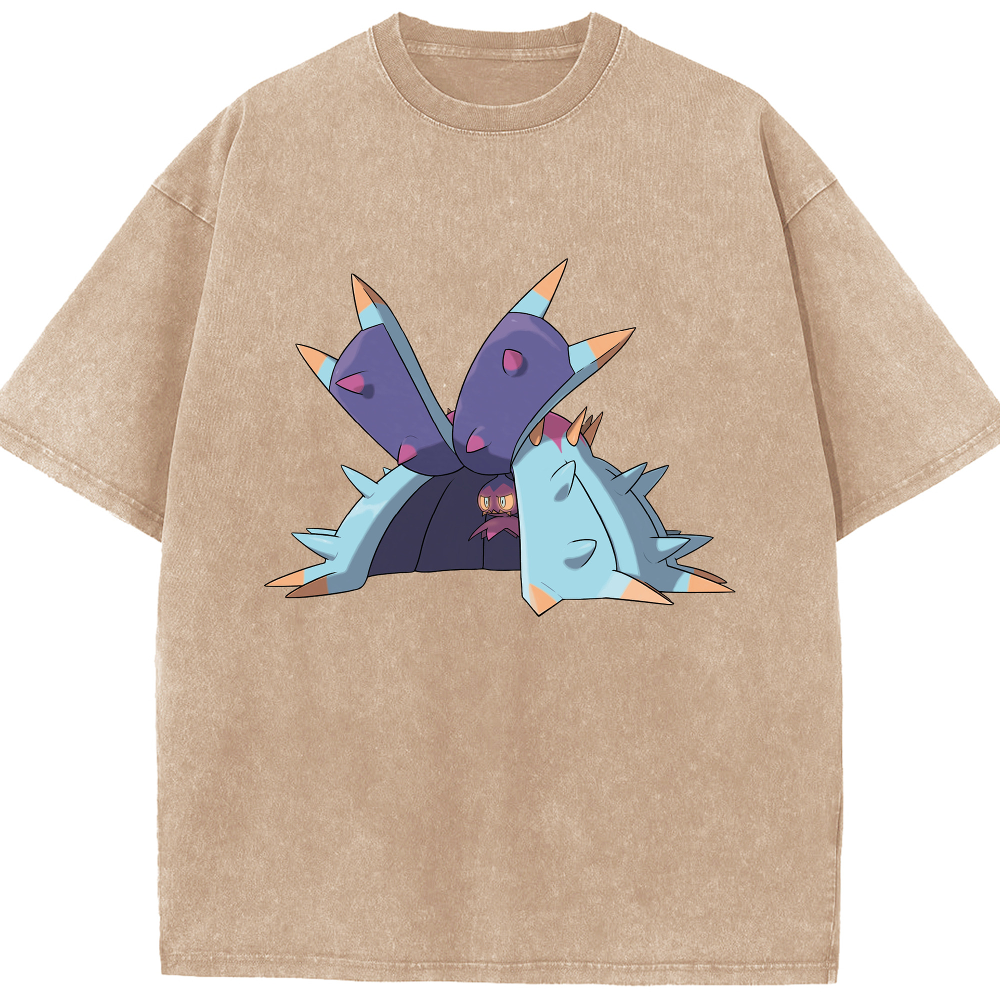 （画像用） ポケットモンスター Pokémon 綿100% ヴィンテージ風 半袖Tシャツ（フロントプリント）