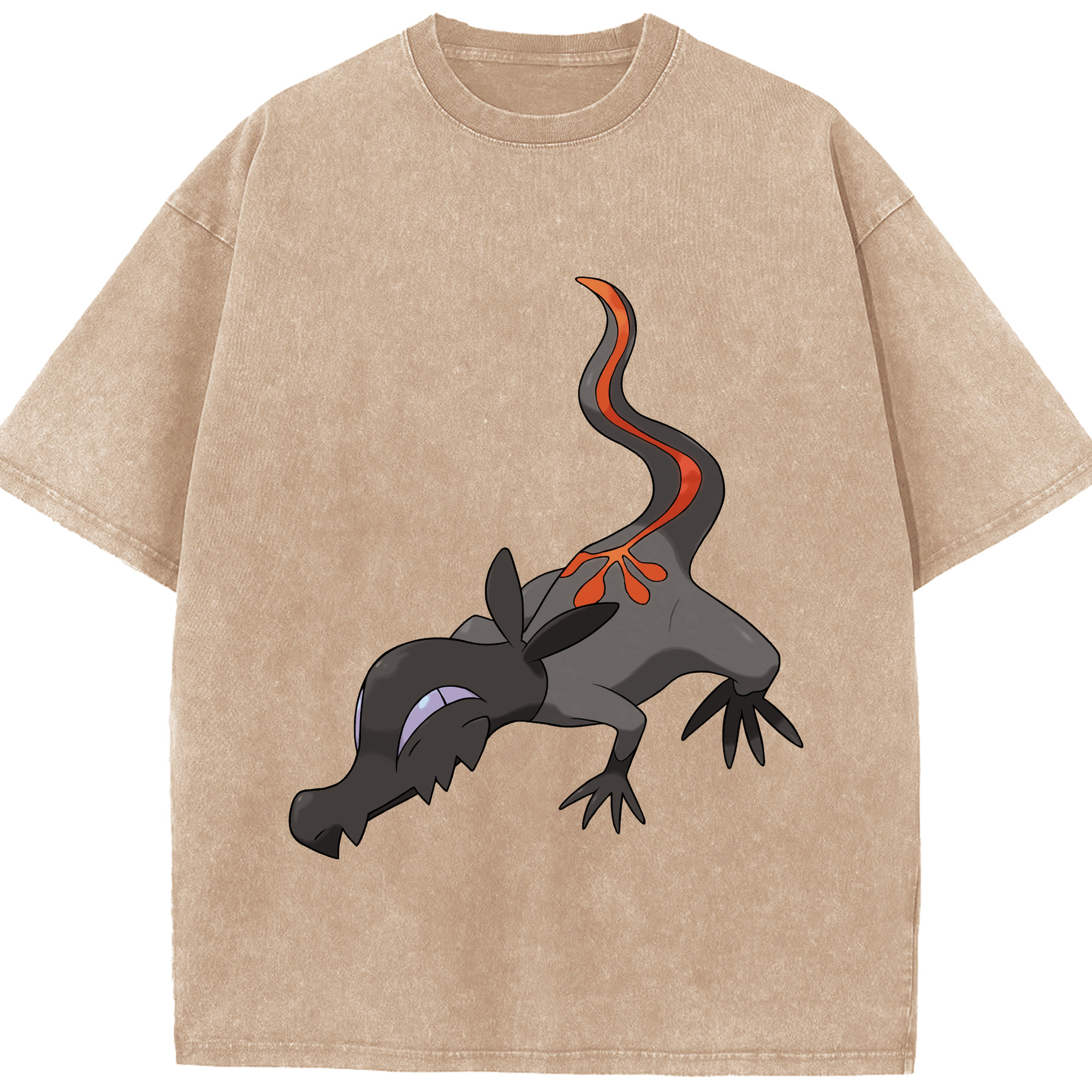 （画像用） ポケットモンスター Pokémon 綿100% ヴィンテージ風 半袖Tシャツ（フロントプリント）
