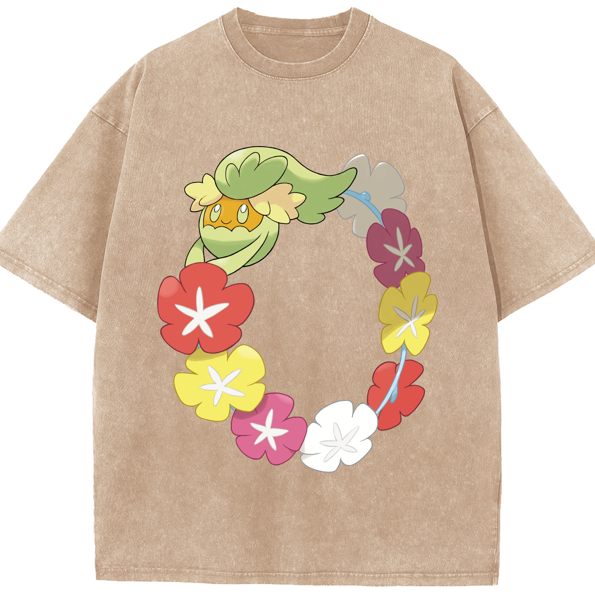 （画像用） ポケットモンスター Pokémon 綿100% ヴィンテージ風 半袖Tシャツ（フロントプリント）