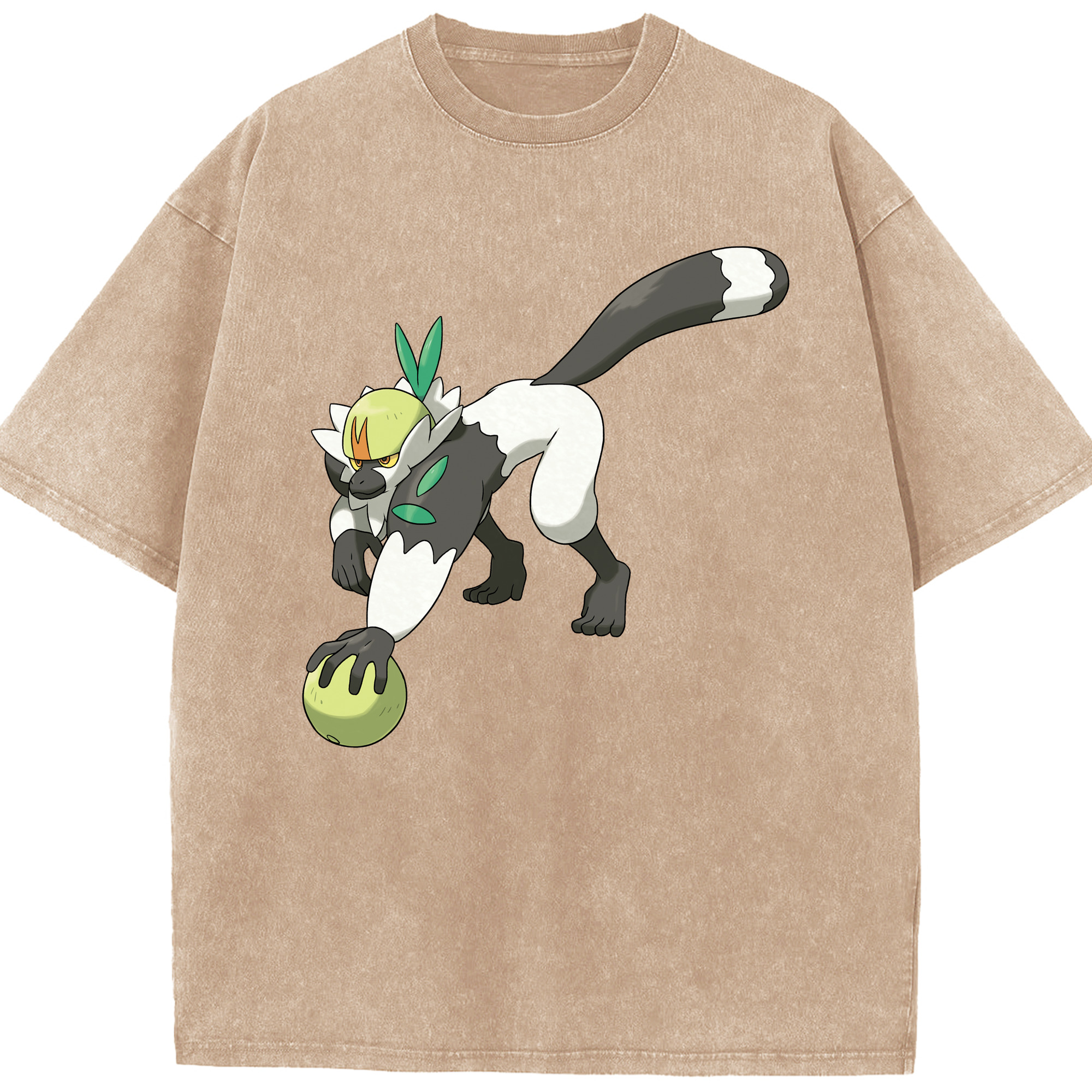 （画像用） ポケットモンスター Pokémon 綿100% ヴィンテージ風 半袖Tシャツ（フロントプリント）