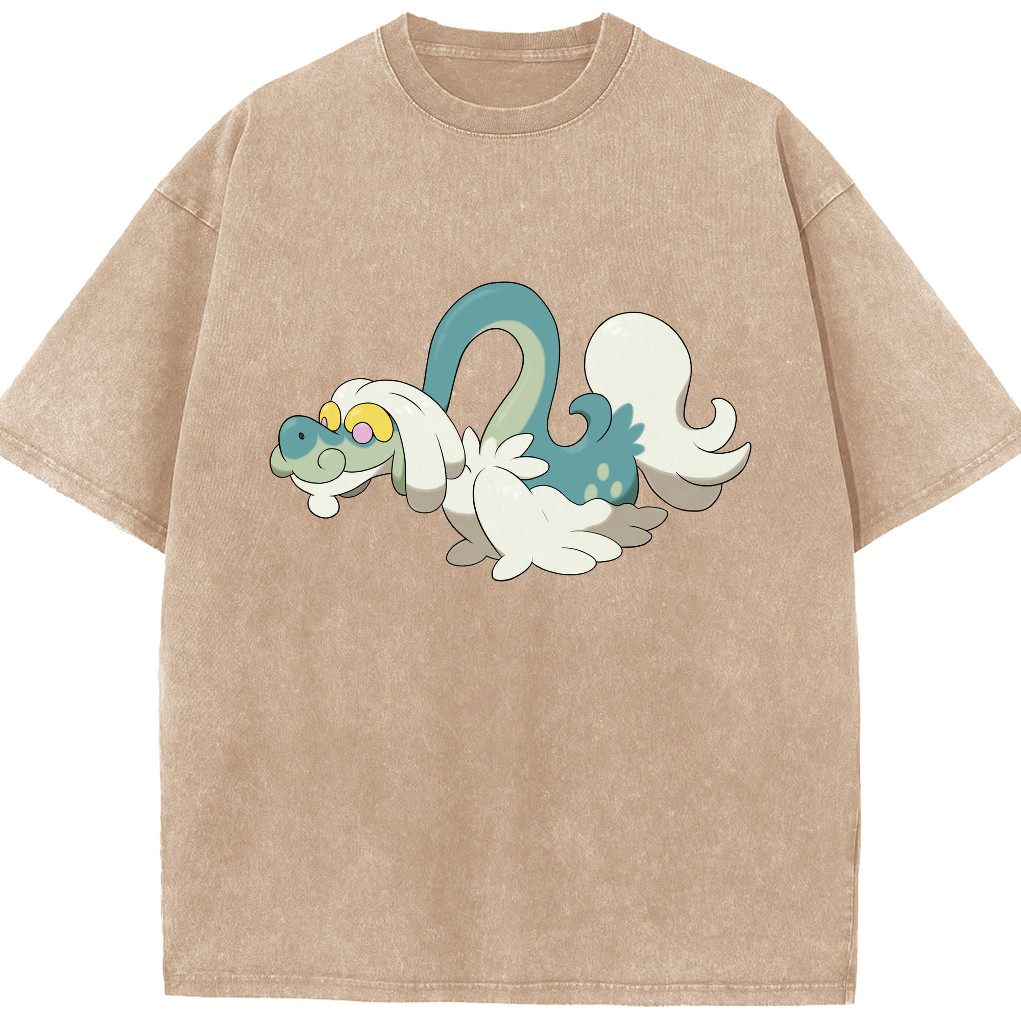 （画像用） ポケットモンスター Pokémon 綿100% ヴィンテージ風 半袖Tシャツ（フロントプリント）