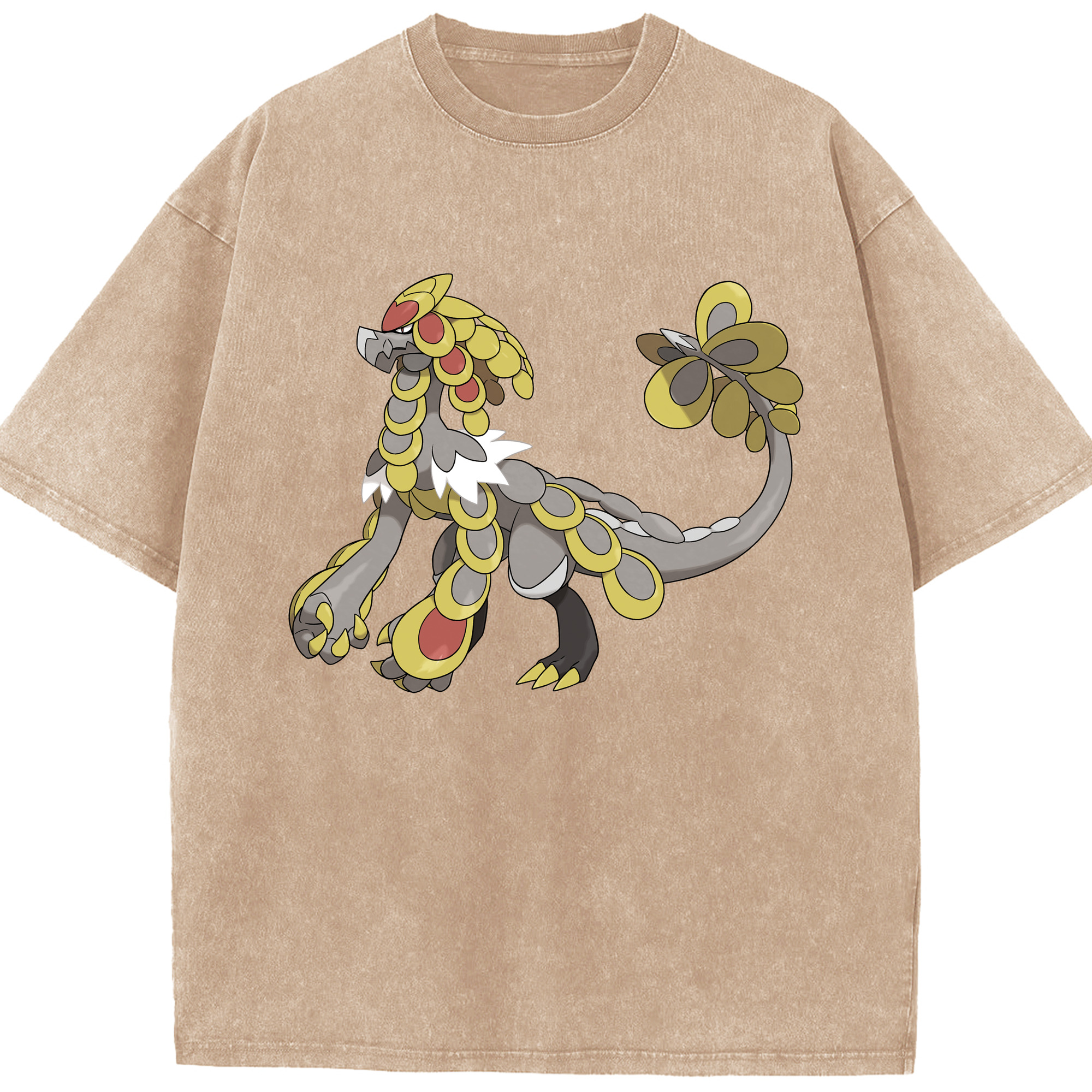 （画像用） ポケットモンスター Pokémon 綿100% ヴィンテージ風 半袖Tシャツ（フロントプリント）