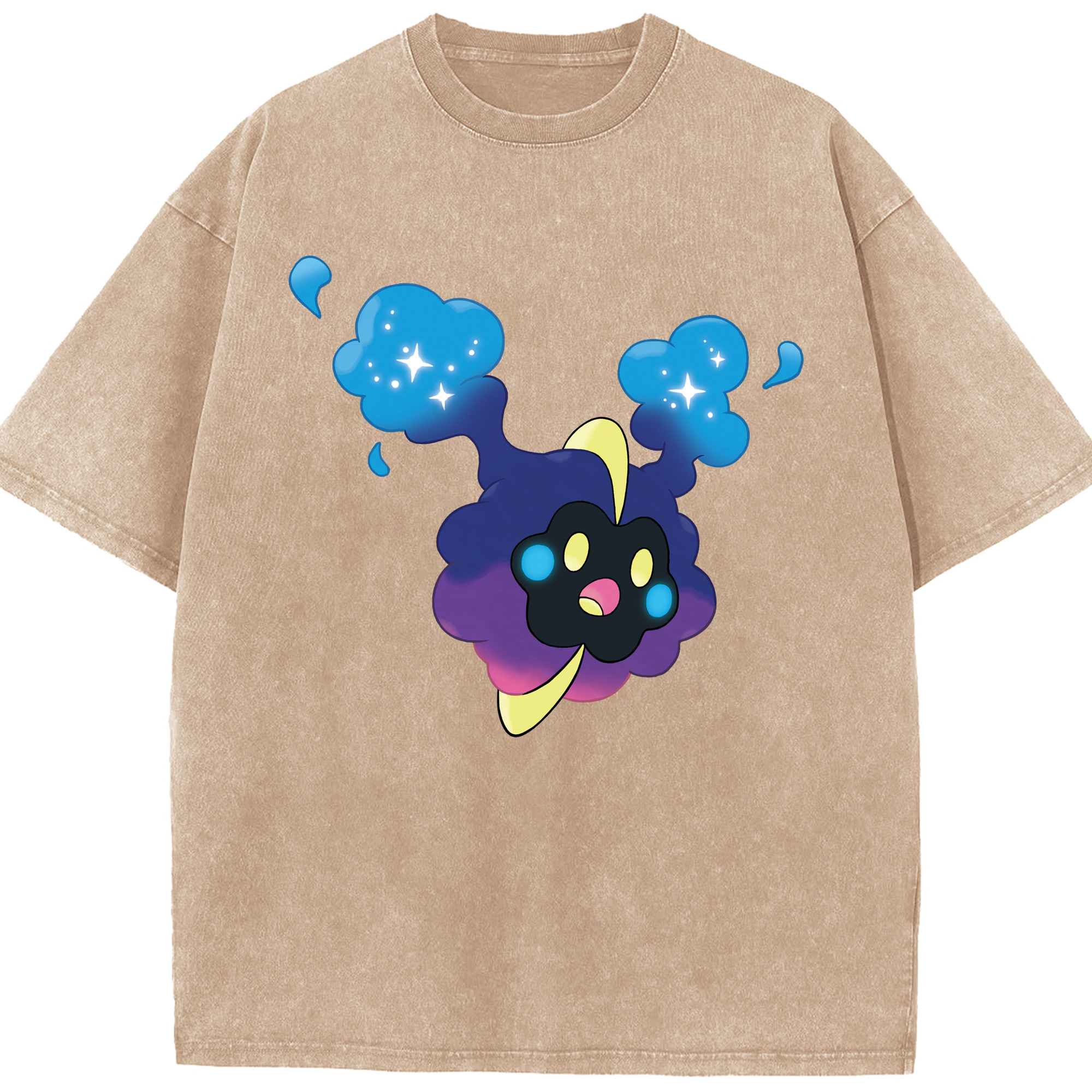 （画像用） ポケットモンスター Pokémon 綿100% ヴィンテージ風 半袖Tシャツ（フロントプリント）