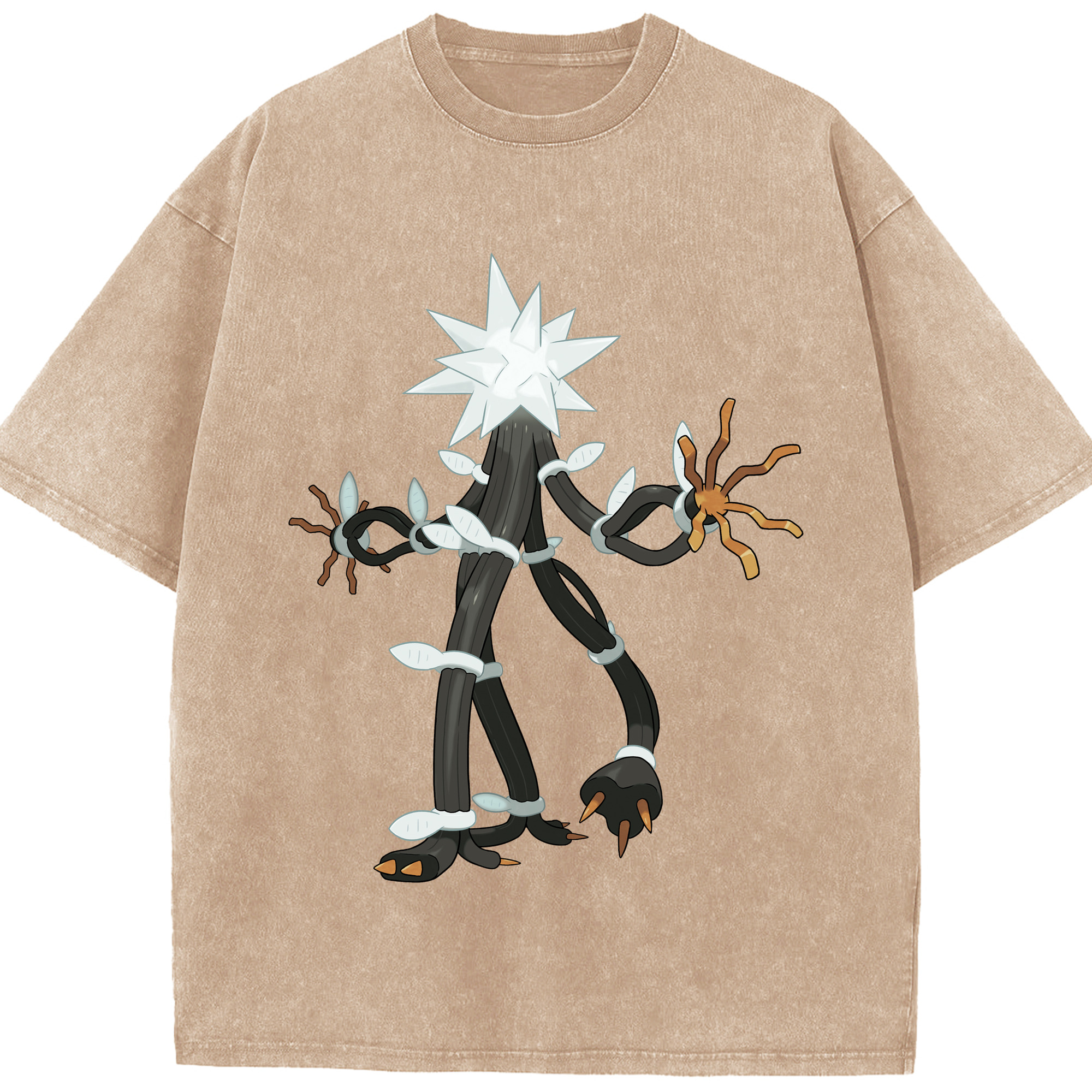 （画像用） ポケットモンスター Pokémon 綿100% ヴィンテージ風 半袖Tシャツ（フロントプリント）