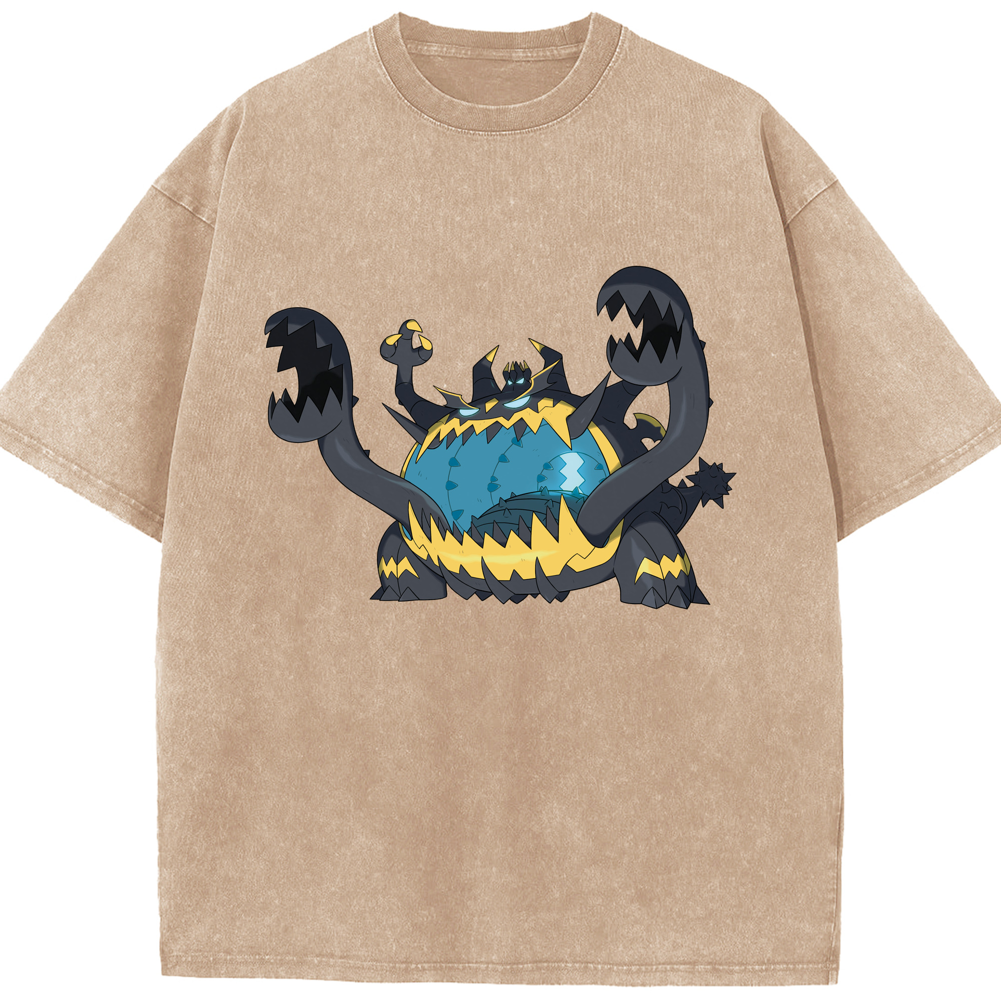 （画像用） ポケットモンスター Pokémon 綿100% ヴィンテージ風 半袖Tシャツ（フロントプリント）