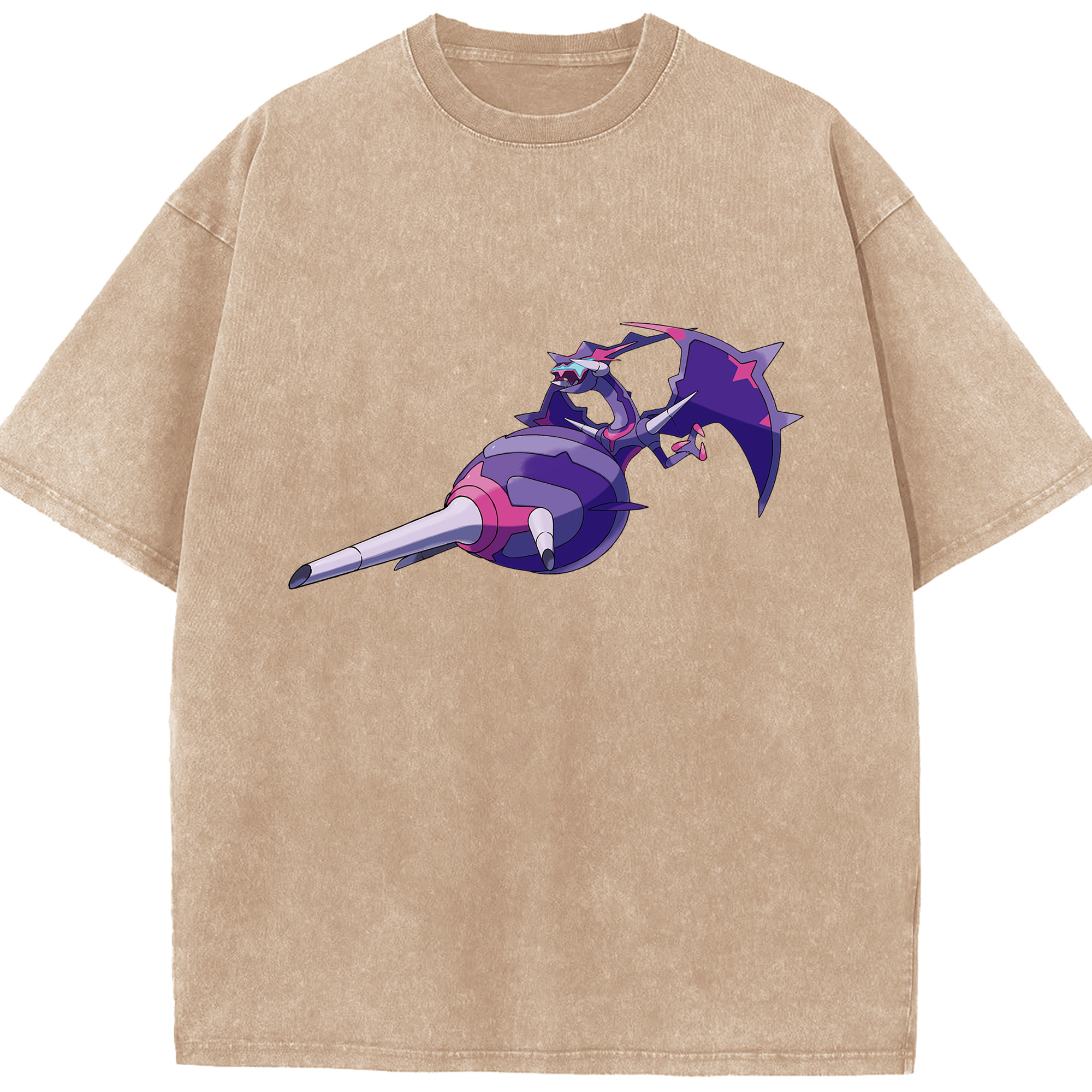 （画像用） ポケットモンスター Pokémon 綿100% ヴィンテージ風 半袖Tシャツ（フロントプリント）