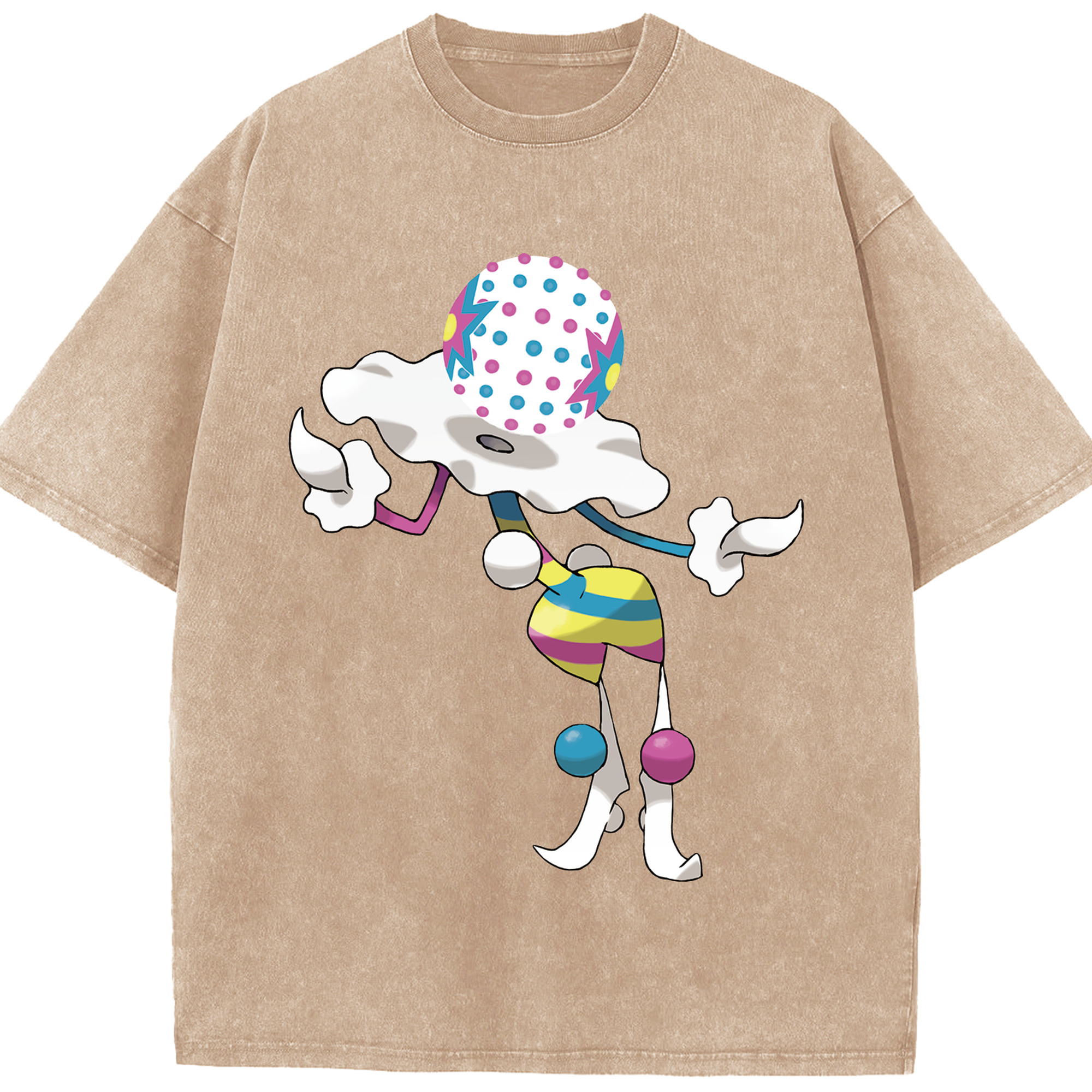 （画像用） ポケットモンスター Pokémon 綿100% ヴィンテージ風 半袖Tシャツ（フロントプリント）