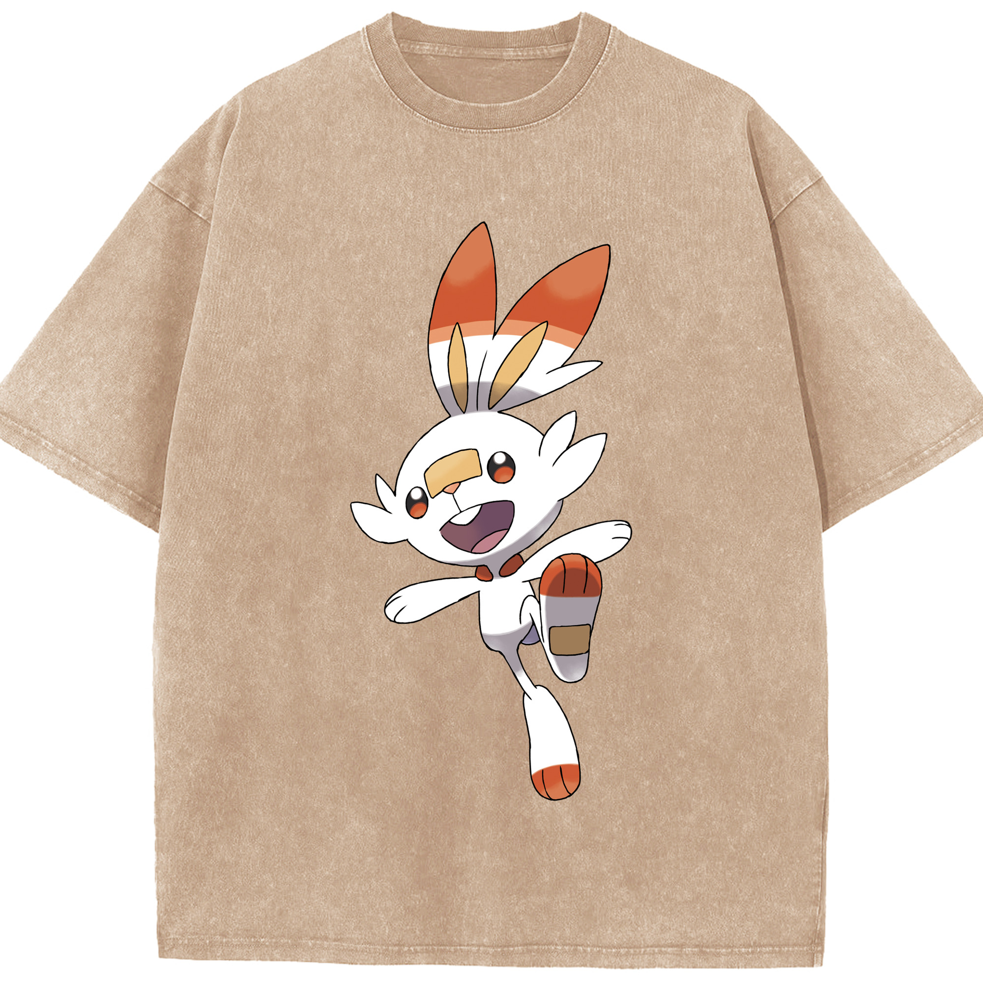 （画像用） ポケットモンスター Pokémon 綿100% ヴィンテージ風 半袖Tシャツ（フロントプリント）