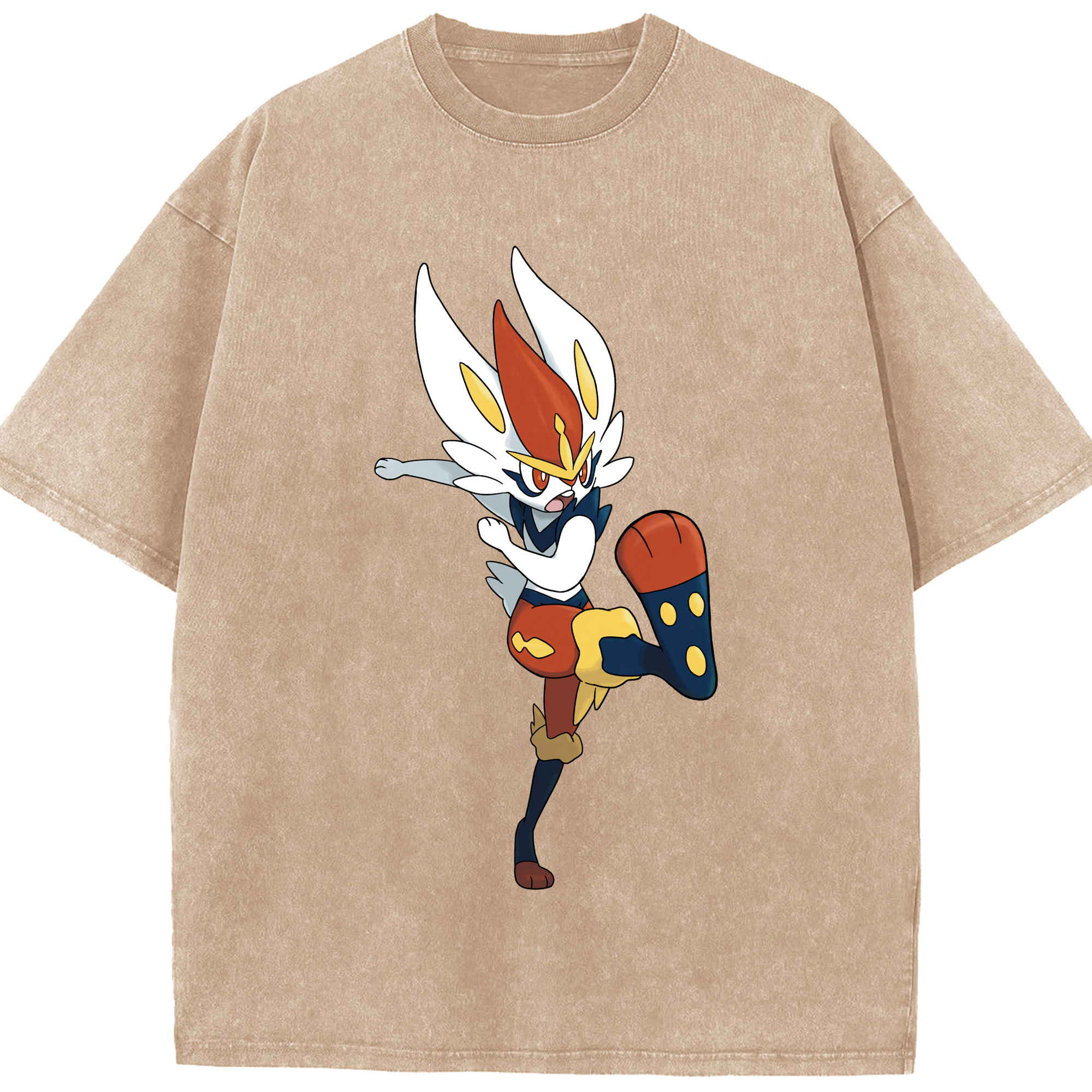 （画像用） ポケットモンスター Pokémon 綿100% ヴィンテージ風 半袖Tシャツ（フロントプリント）