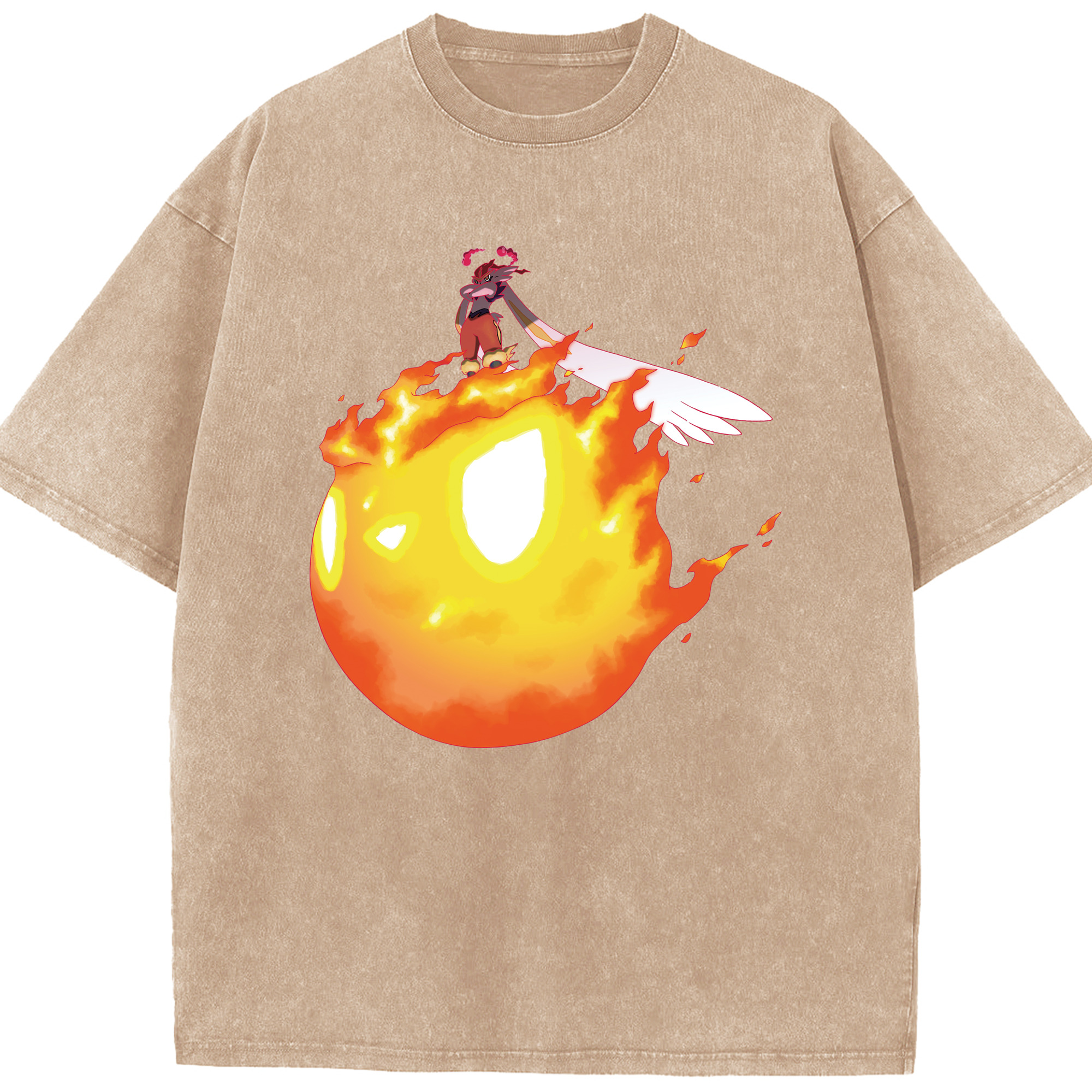 （画像用） ポケットモンスター Pokémon 綿100% ヴィンテージ風 半袖Tシャツ（フロントプリント）