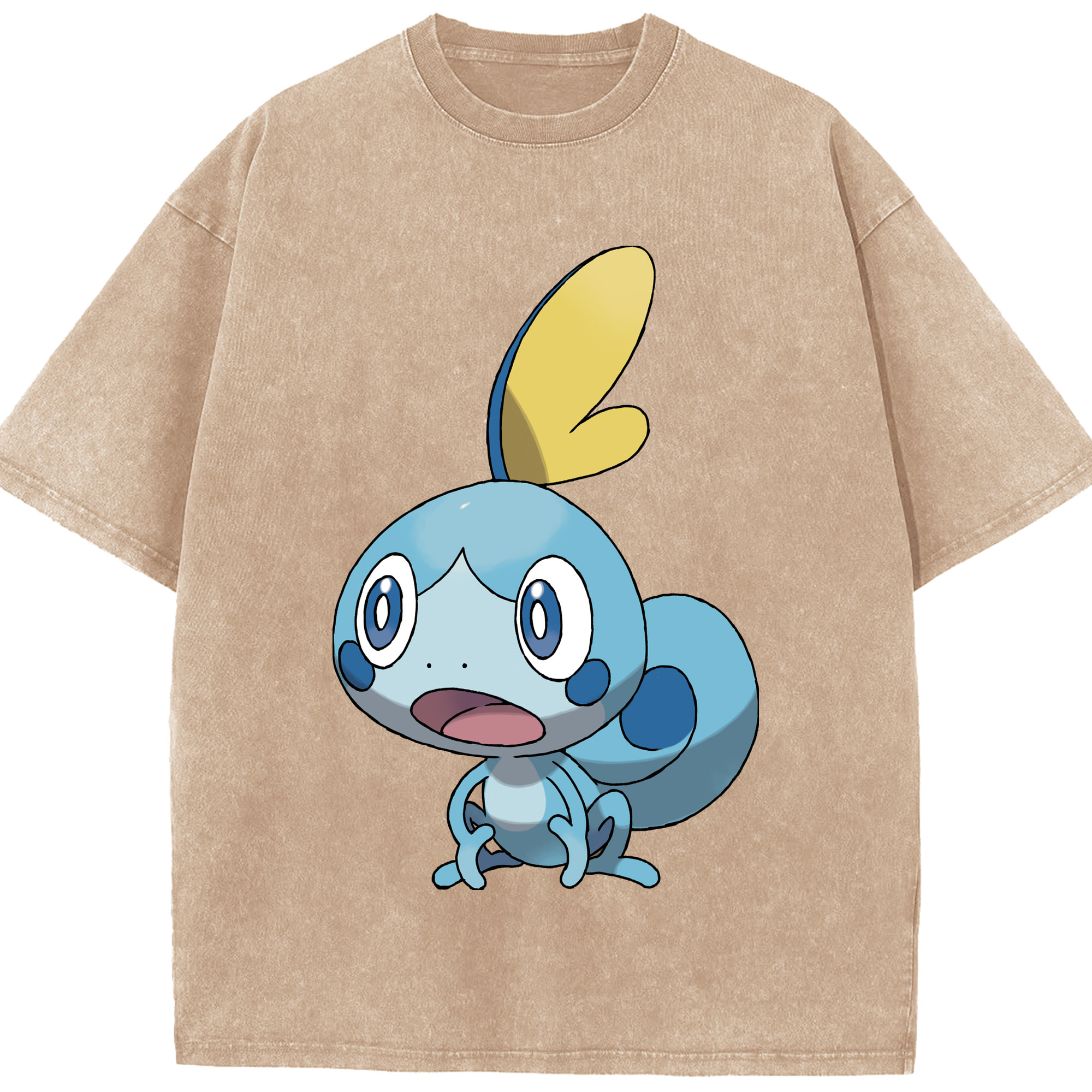 （画像用） ポケットモンスター Pokémon 綿100% ヴィンテージ風 半袖Tシャツ（フロントプリント）