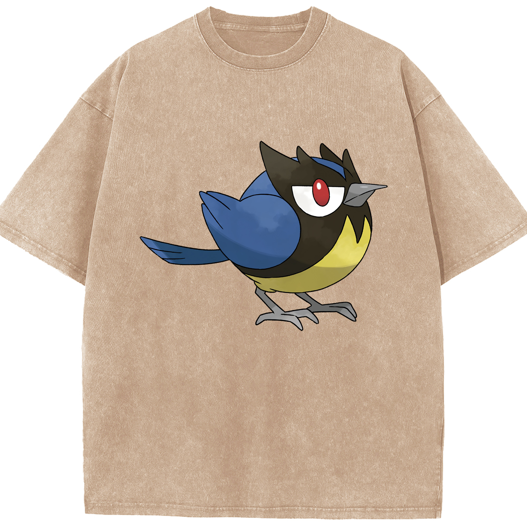 （画像用） ポケットモンスター Pokémon 綿100% ヴィンテージ風 半袖Tシャツ（フロントプリント）