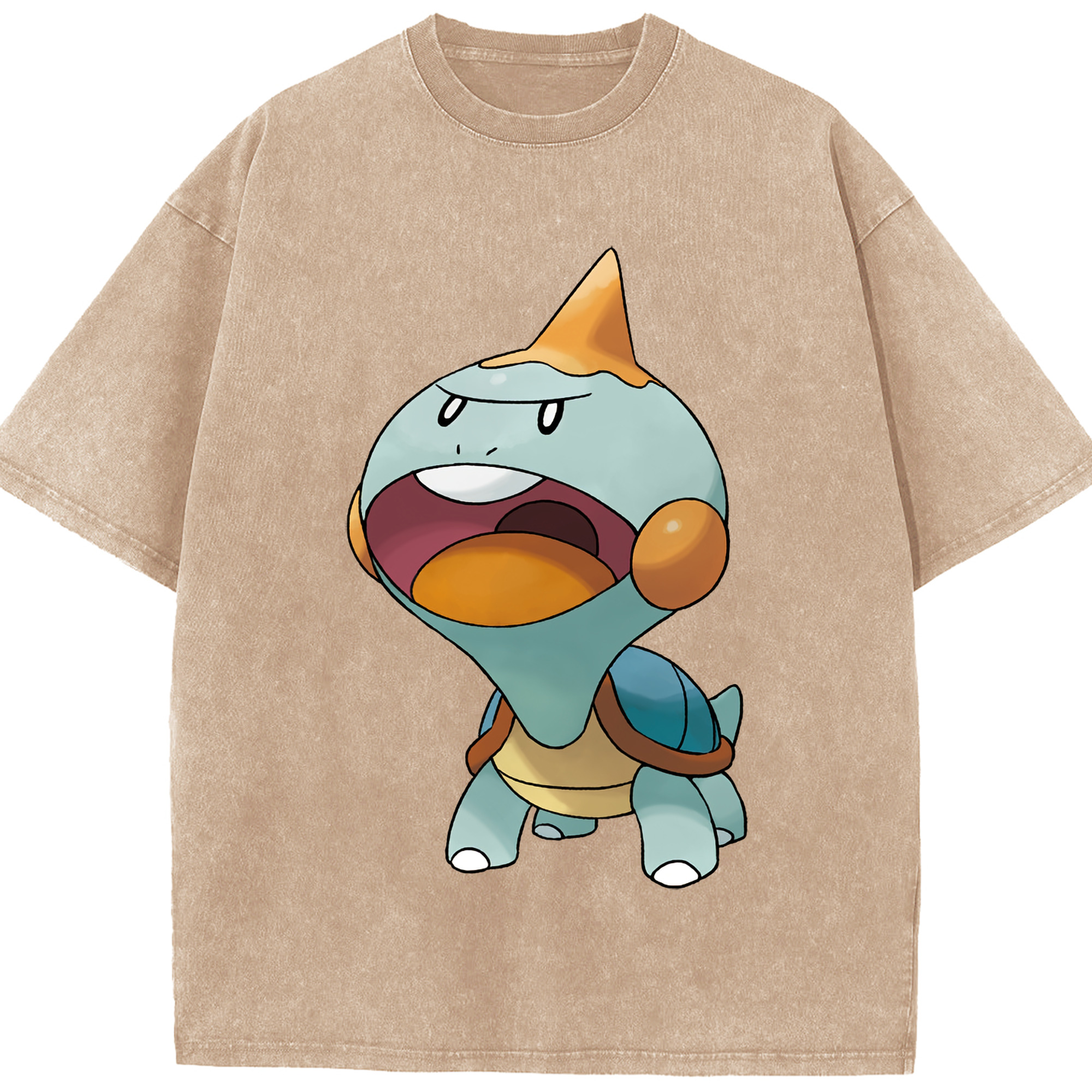 （画像用） ポケットモンスター Pokémon 綿100% ヴィンテージ風 半袖Tシャツ（フロントプリント）