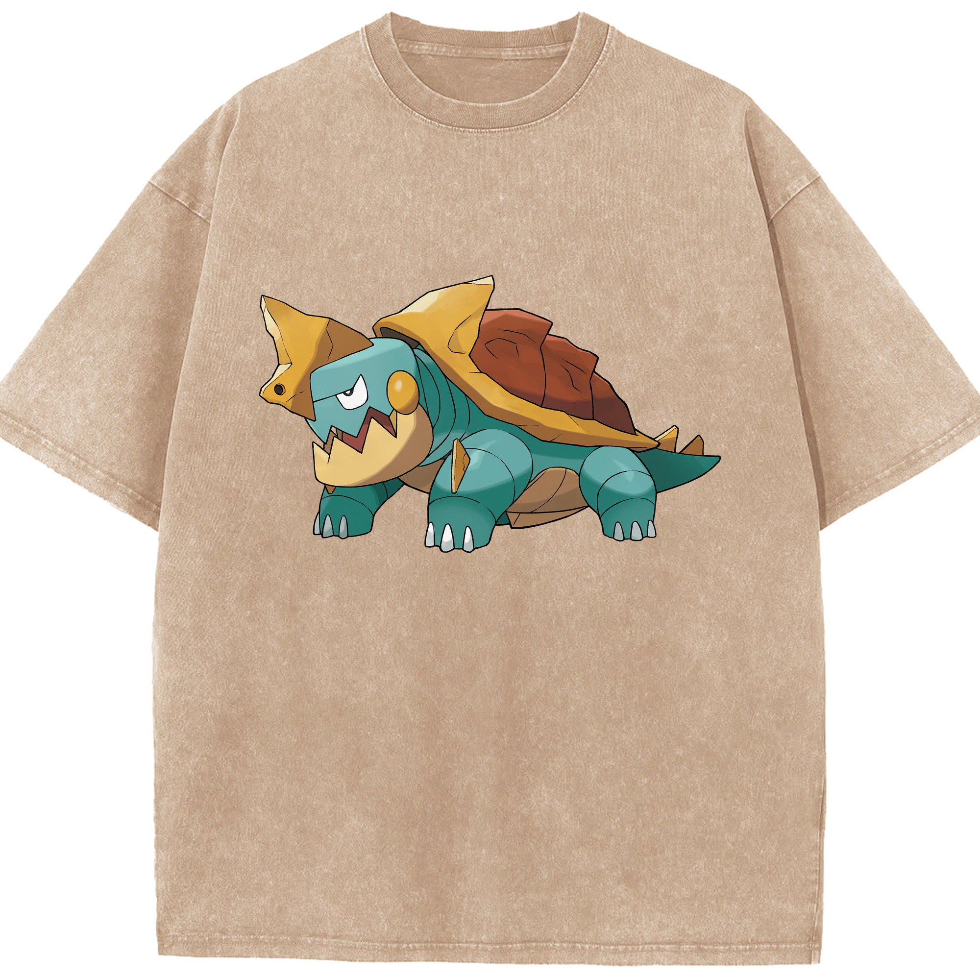 （画像用） ポケットモンスター Pokémon 綿100% ヴィンテージ風 半袖Tシャツ（フロントプリント）