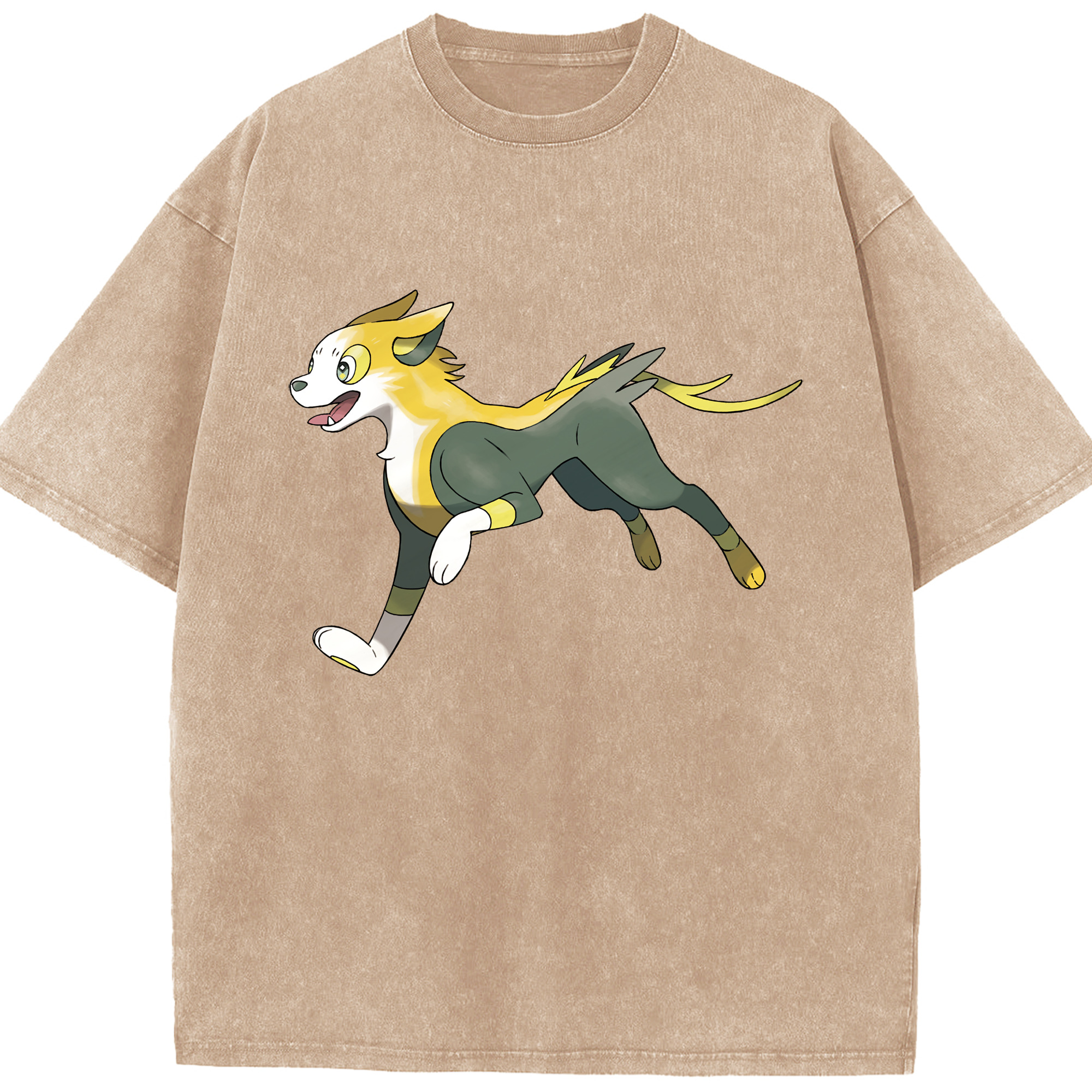 （画像用） ポケットモンスター Pokémon 綿100% ヴィンテージ風 半袖Tシャツ（フロントプリント）